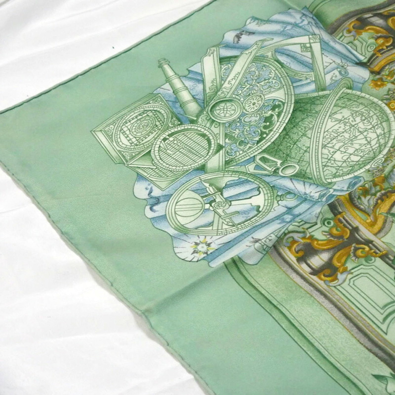 Silk Hermes Scarf - 7