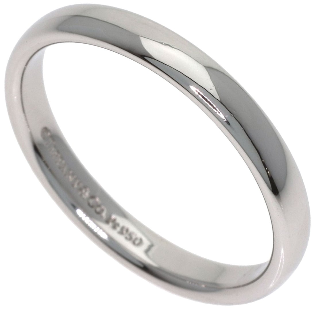 Tiffany Co Platinum Wedding Ring: Tiffany Co Platinum Wedding Ring Tiffany & Co Platinum Wedding Ring is a stunning piece of fine jewelry, crafted from 950 platinum for a luxurious silver finish. This elegant ring features an open clo