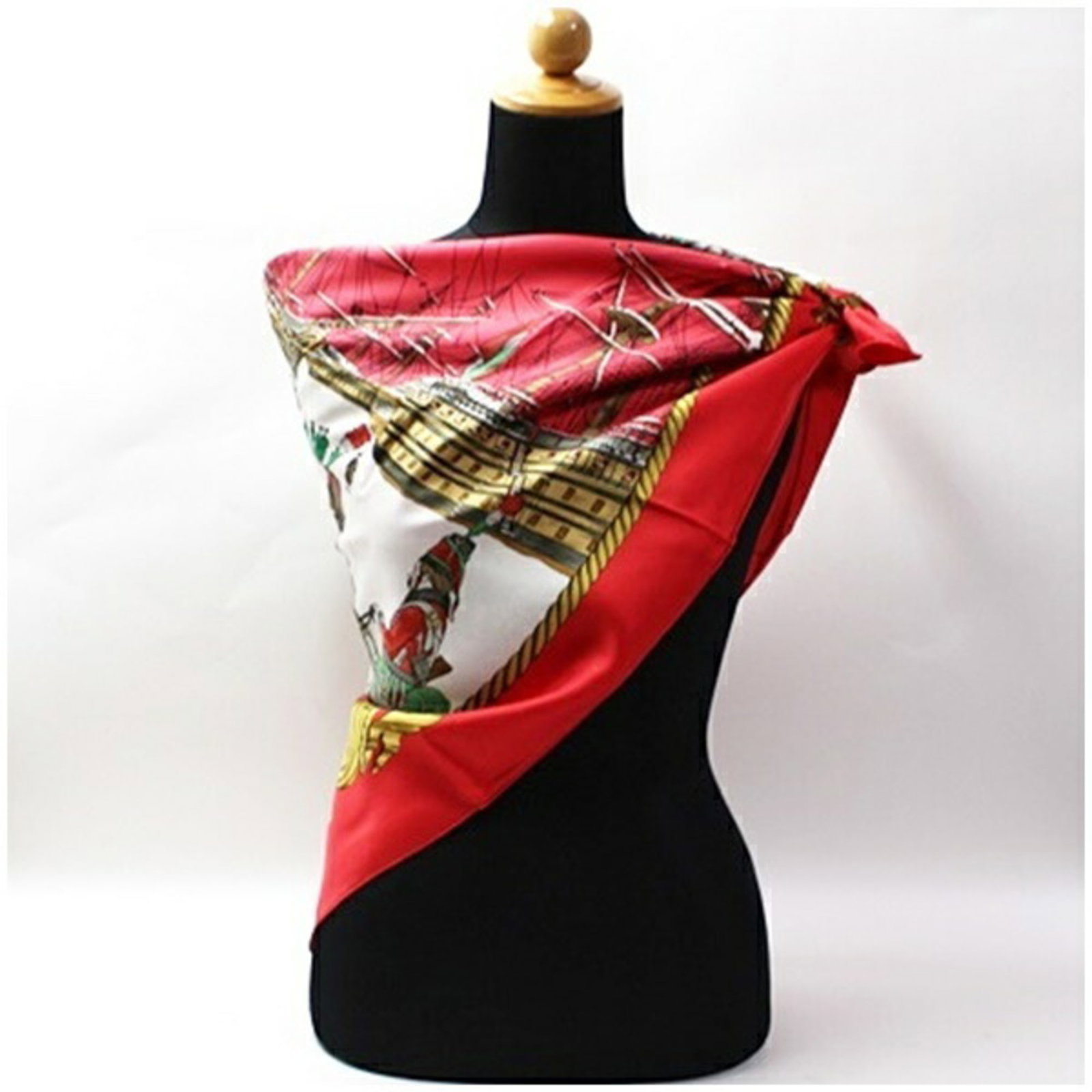 Silk Hermes Scarf - 3