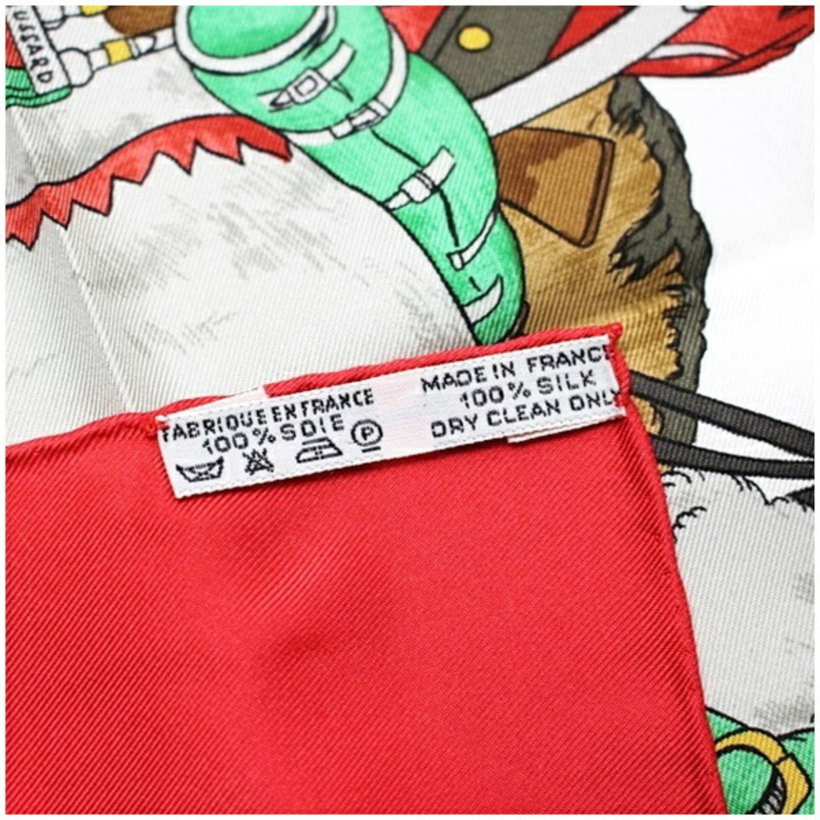Silk Hermes Scarf - 6