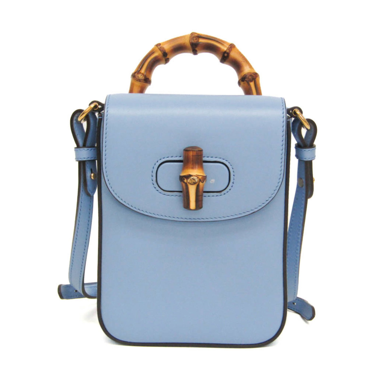 Shoulder Handbag Leather Backpack Gucci: Shoulder Handbag Leather Backpack Gucci The Gucci Bamboo 702106 shoulder handbag leather backpack is a stylish and functional bag. Made from high-quality leather, this bag features a turn lock