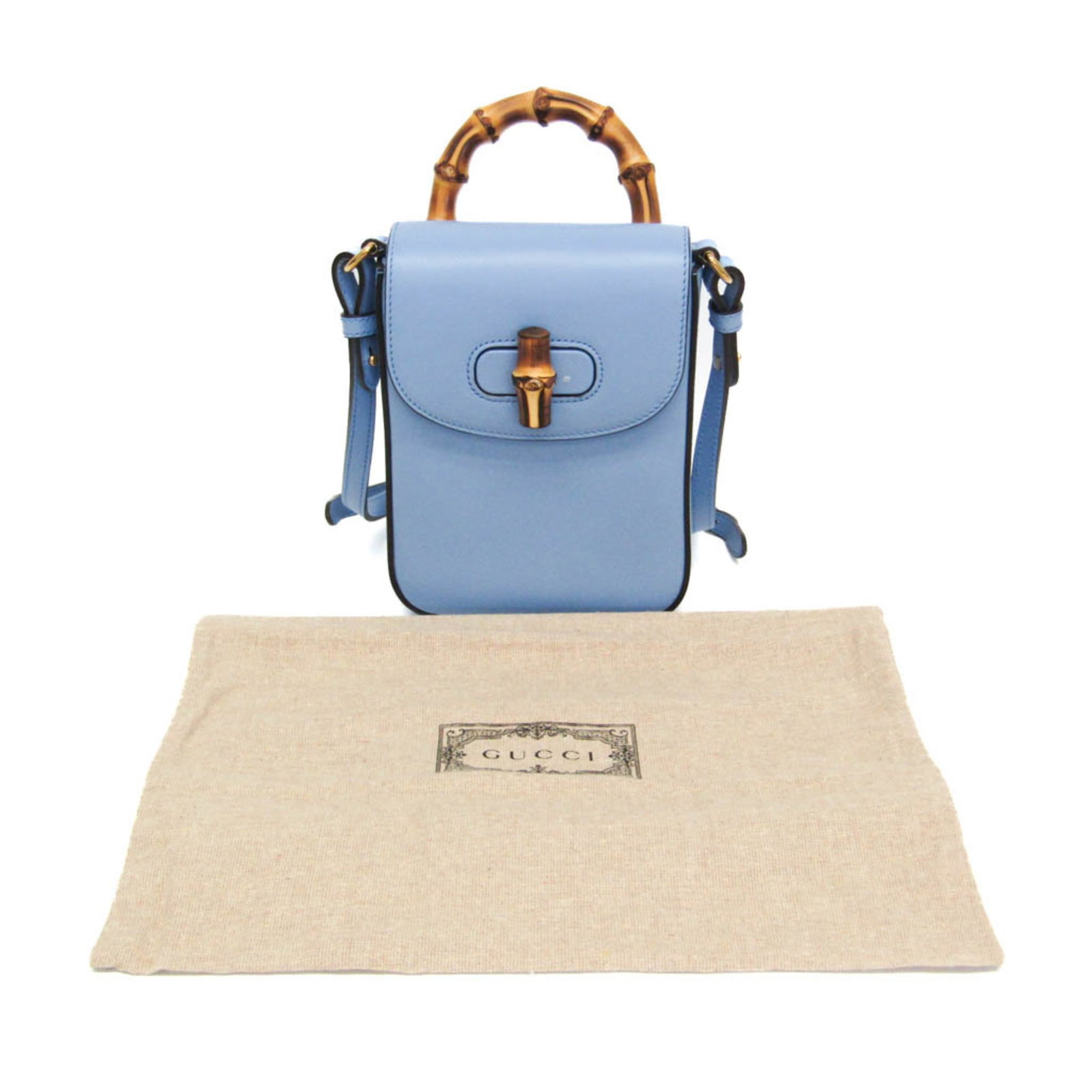 Shoulder Handbag Leather Backpack Gucci - 2