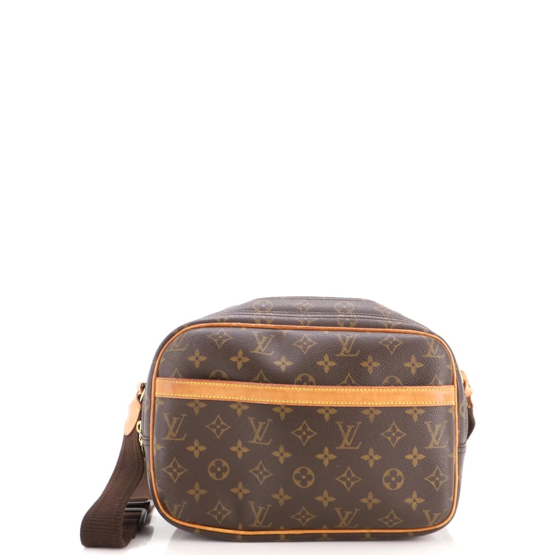 Canvas Monogram Bag Reporter Louis Vuitton PM: Canvas Monogram Bag Reporter Louis Vuitton PM Canvas Monogram Bag Reporter Louis Vuitton PM - A Timeless Brown Cross Body Bag. This Louis Vuitton PM Reporter bag features a classic brown canvas