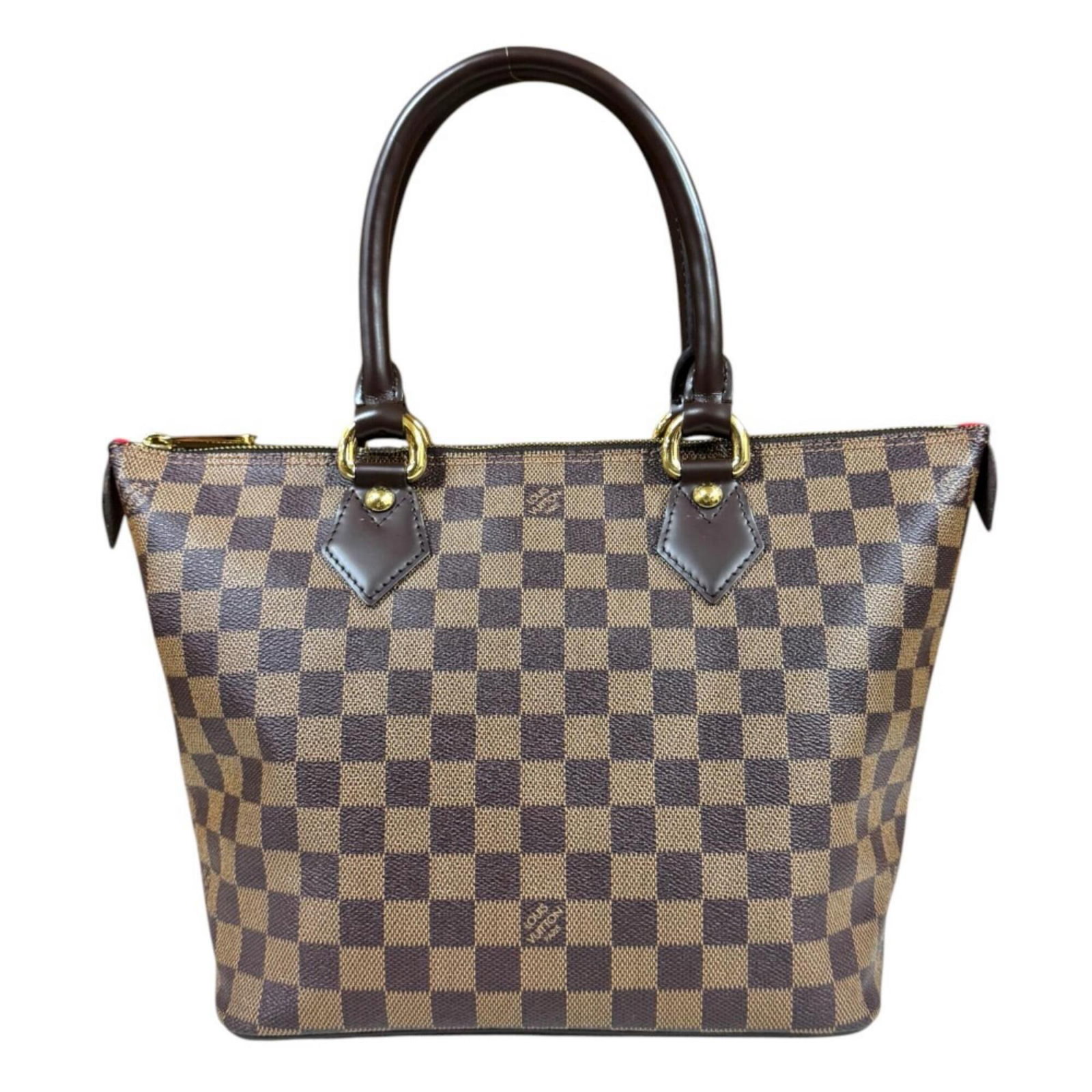 Damier Canvas Handbag Louis Vuitton: Damier Canvas Handbag Louis Vuitton Damier Canvas Handbag Louis Vuitton is a high-quality, handmade handbag made from Damier Canvas, a signature material of the iconic French brand. Measuring 23cm x