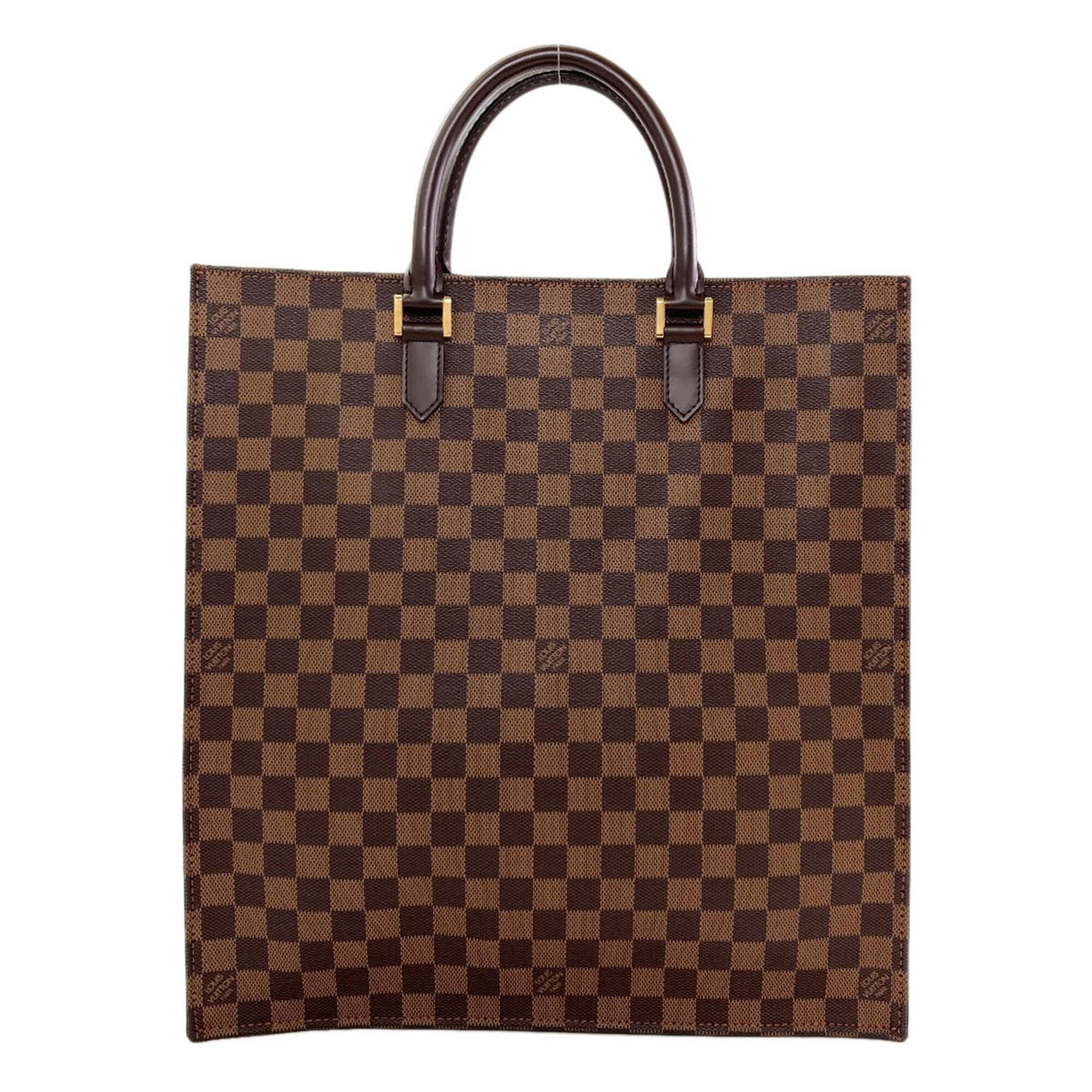 Damier Canvas Louis Vuitton Tote: Damier Canvas Louis Vuitton Tote Damier Canvas Louis Vuitton Tote is a classic tote bag made from high-quality Damier Canvas. Its distinctive Ebene color and iconic Damier pattern make it a timeless