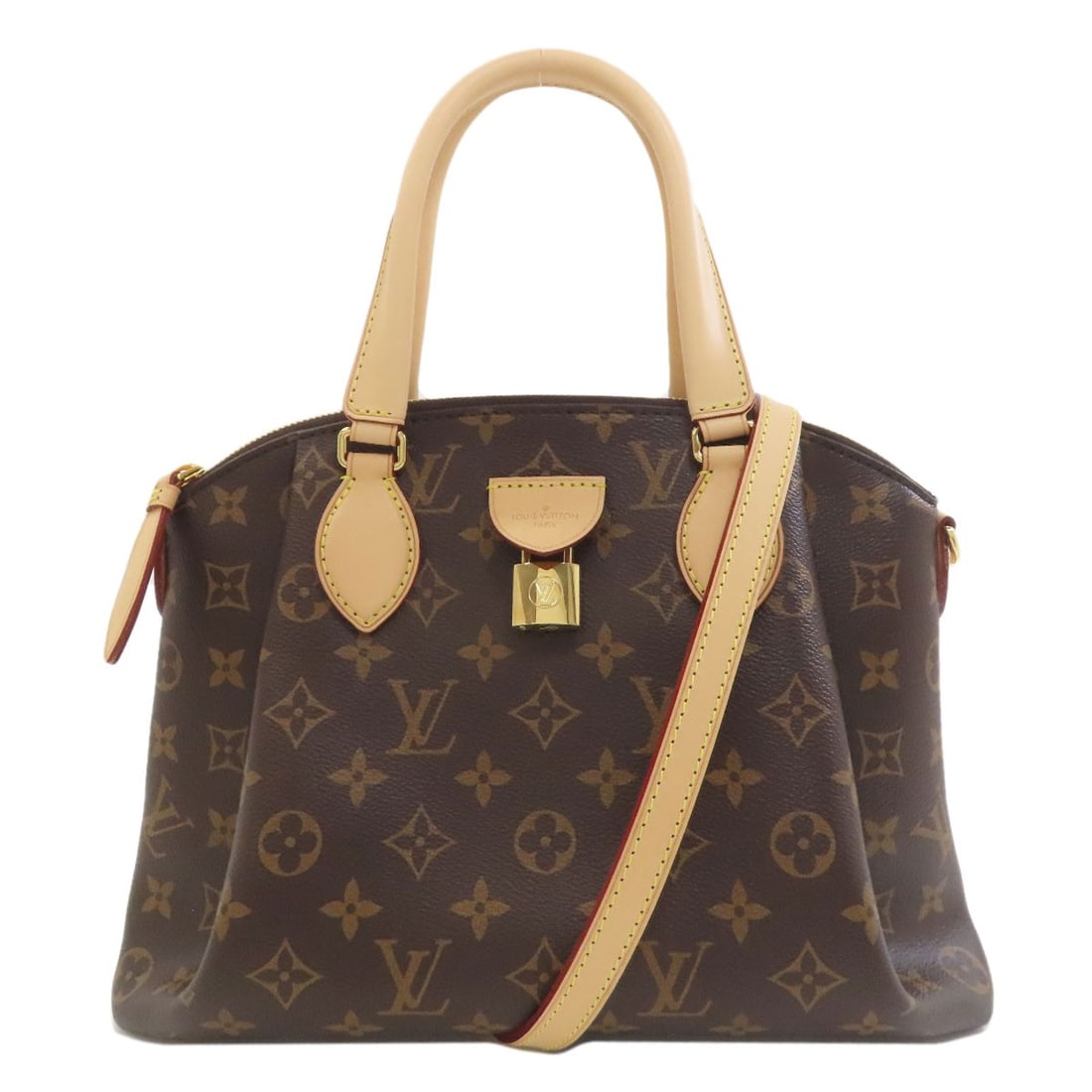 M44543 Monogram Canvas Louis Vuitton Pm Livory Handbag: M44543 Monogram Canvas Louis Vuitton Pm Livory Handbag Monogram canvas exterior, a signature Louis Vuitton design, adds a touch of timeless elegance to this brown handbag. The classic style and rich