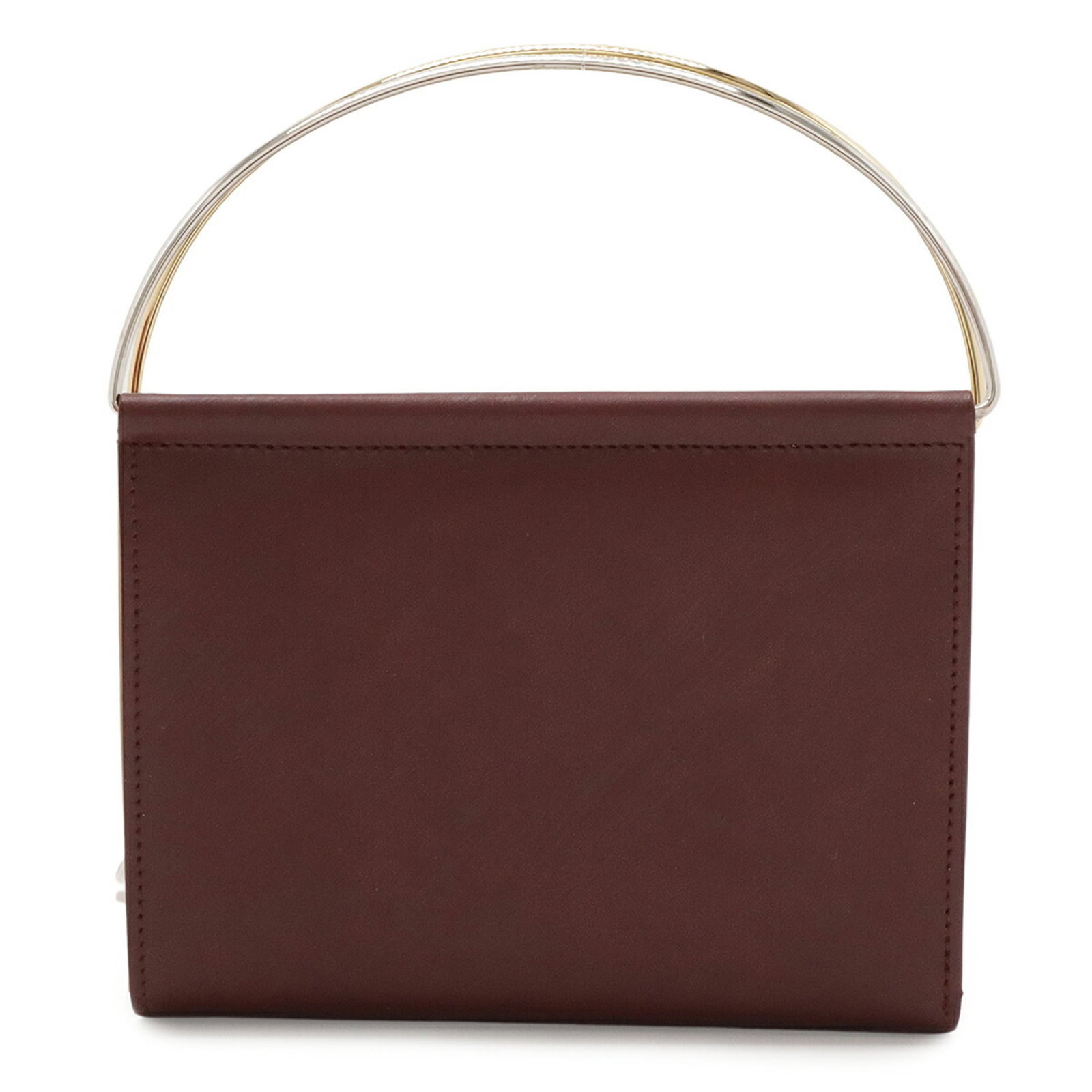 Cartier Wallet (Bi-Fold) Leather: Cartier Wallet (Bi-Fold) Leather Cartier's bi-fold leather wallet is crafted from high-quality leather and features a classic design. The Bordeaux color adds a touch of elegance to this timeless