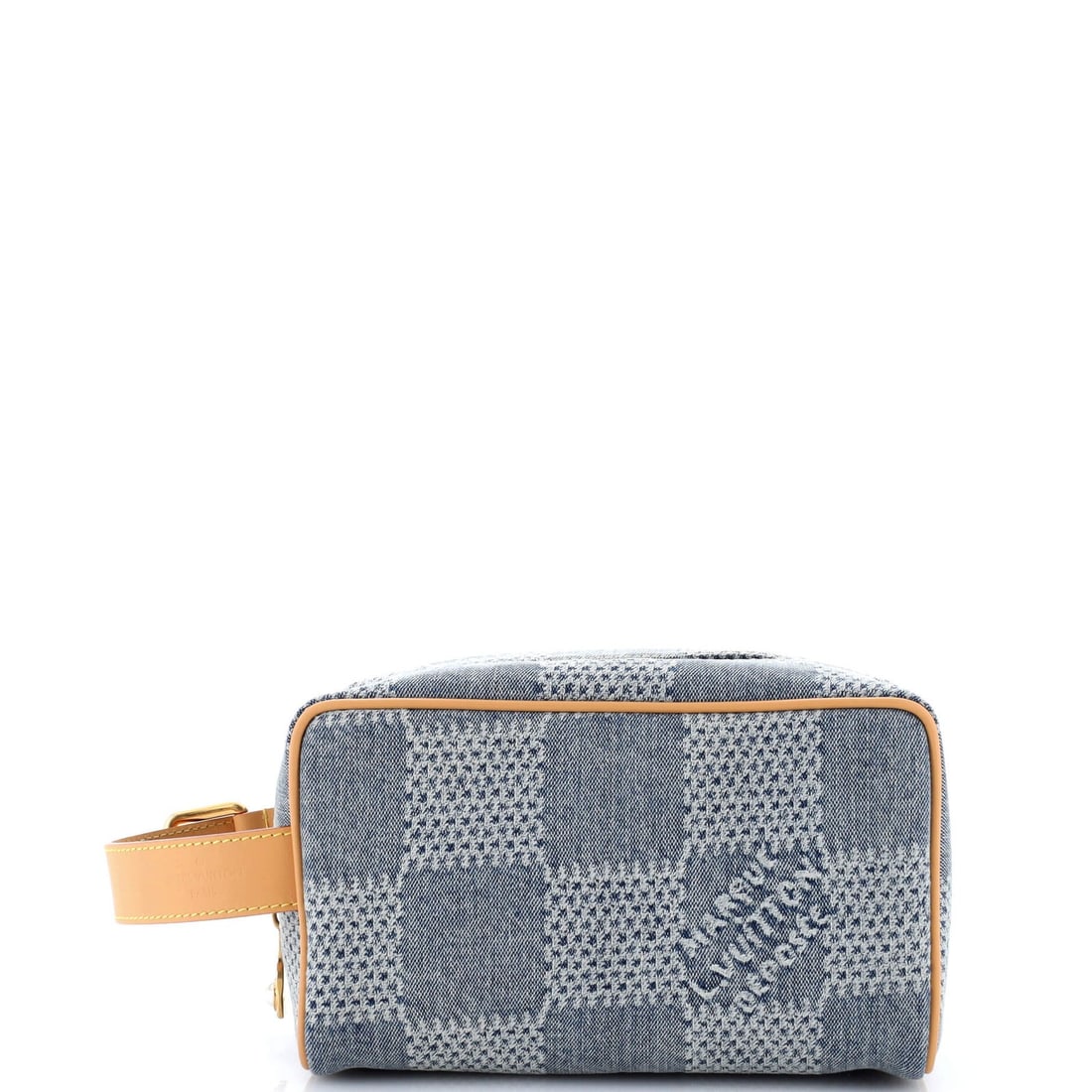 Damier Denim Dopp Kit Locker 3D Louis Vuitton (1 of 8)