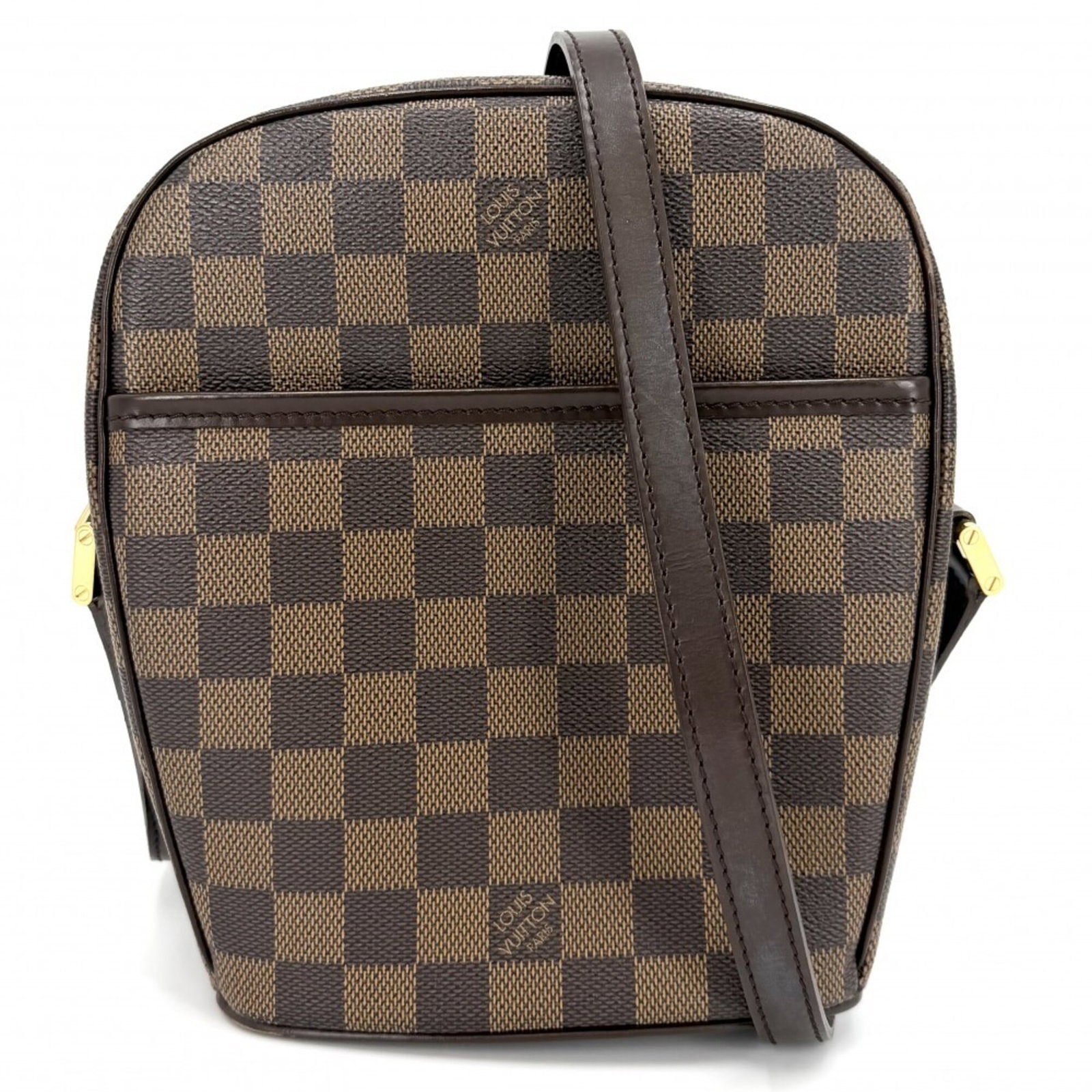 Shoulder Bag Damier Canvas By Louis Vuitton: Shoulder Bag Damier Canvas By Louis Vuitton Damier Canvas by Louis Vuitton shoulder bag in brown. Made from high-quality Damier Canvas material, this bag features a classic design with clean lines