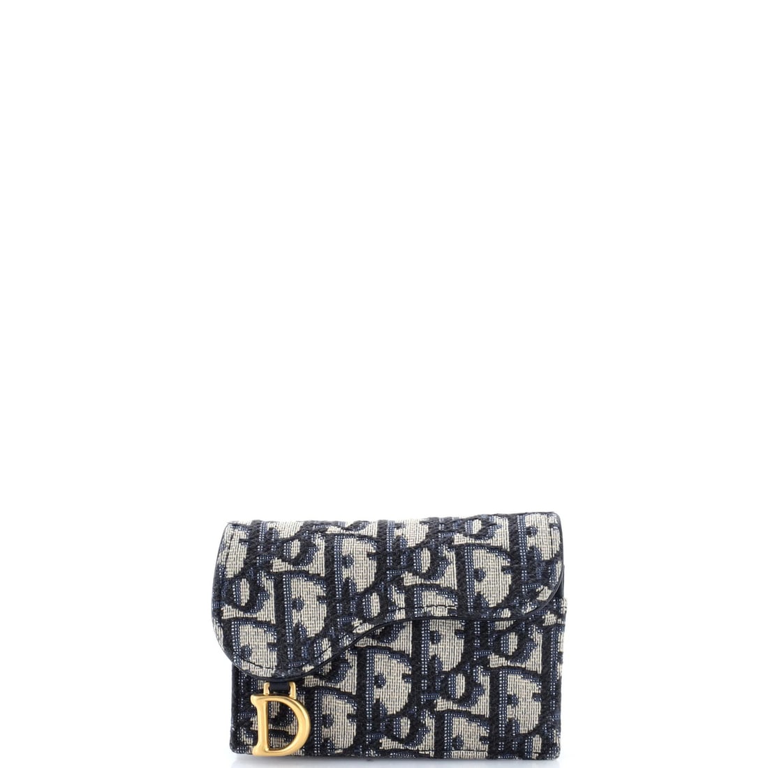 Christian Dior Oblique Canvas Saddle 5 Gusset Card Case: Christian Dior Oblique Canvas Saddle 5 Gusset Card Case The Christian Dior Oblique Canvas Saddle 5 Gusset Card Case is a stylish and functional wallet, measuring 3.5" in height, 4" in width, and 1.5" 
