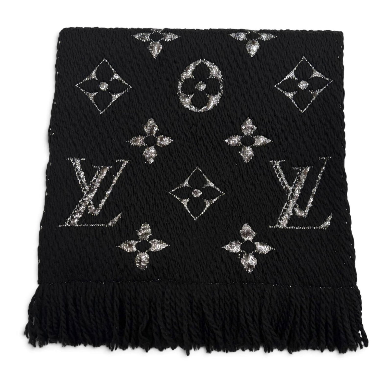 Silk Wool Polyester Stole Louis Vuitton: Silk Wool Polyester Stole Louis Vuitton Luxurious and sophisticated, this Louis Vuitton stole is crafted from a blend of wool, silk, and polyester, making it a unique and stylish accessory. Measuring