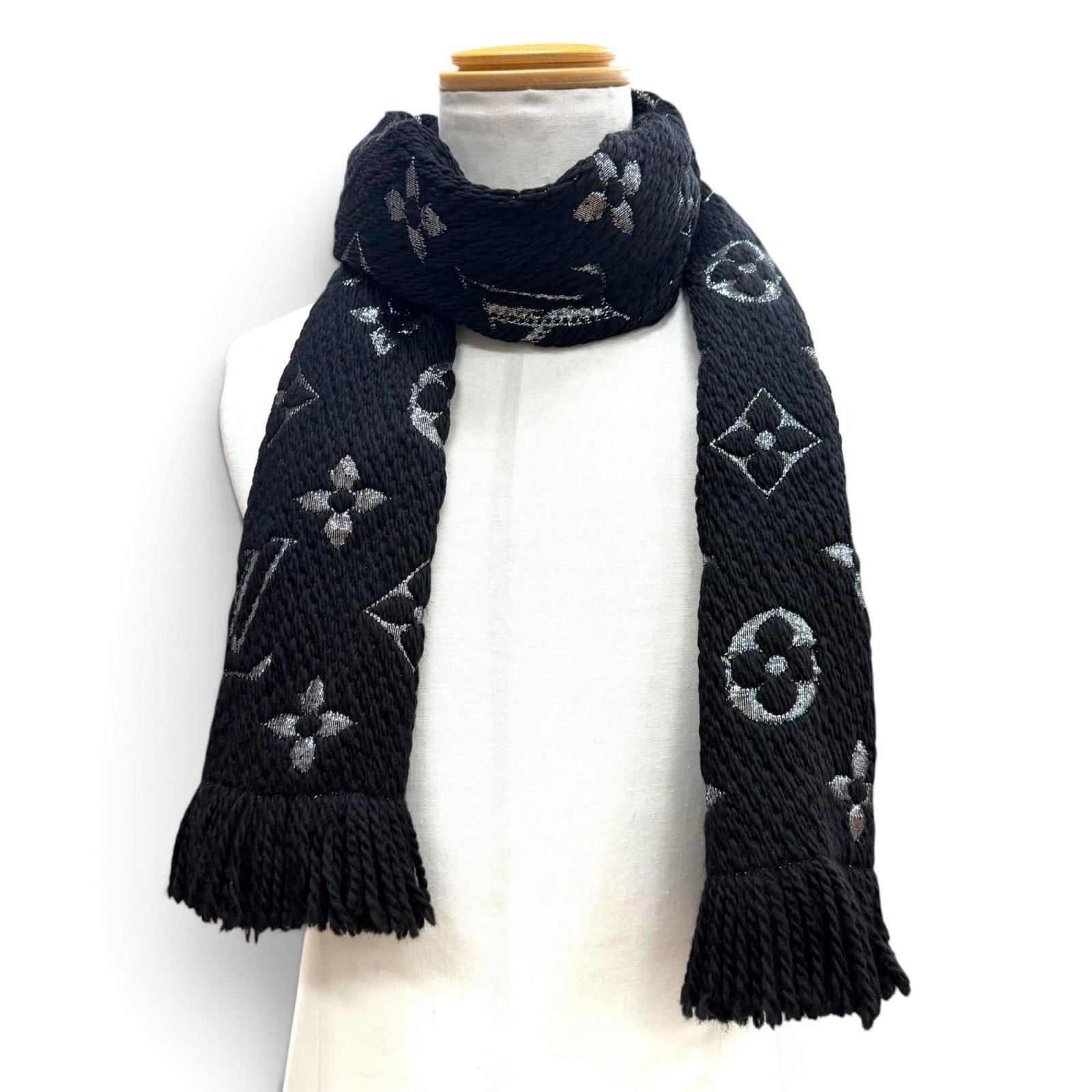 Silk Wool Polyester Stole Louis Vuitton - 2