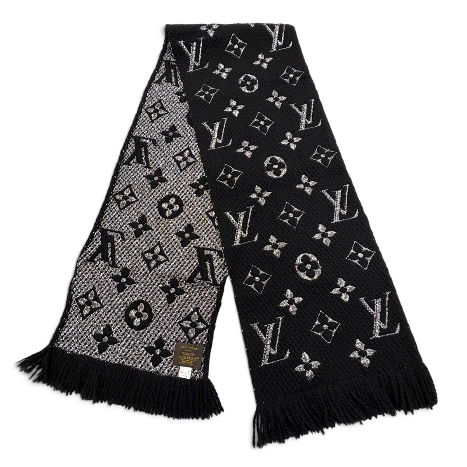 Silk Wool Polyester Stole Louis Vuitton - 3