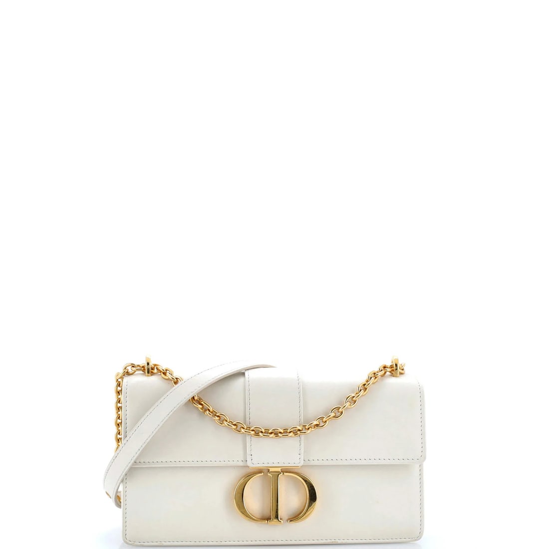 Christian Dior Bag Chain Flap Leather Montaigne East West: Christian Dior Bag Chain Flap Leather Montaigne East West The Christian Dior Bag Chain Flap Leather Montaigne East West is a neutral-toned, chain flap leather shoulder bag with a classic design.