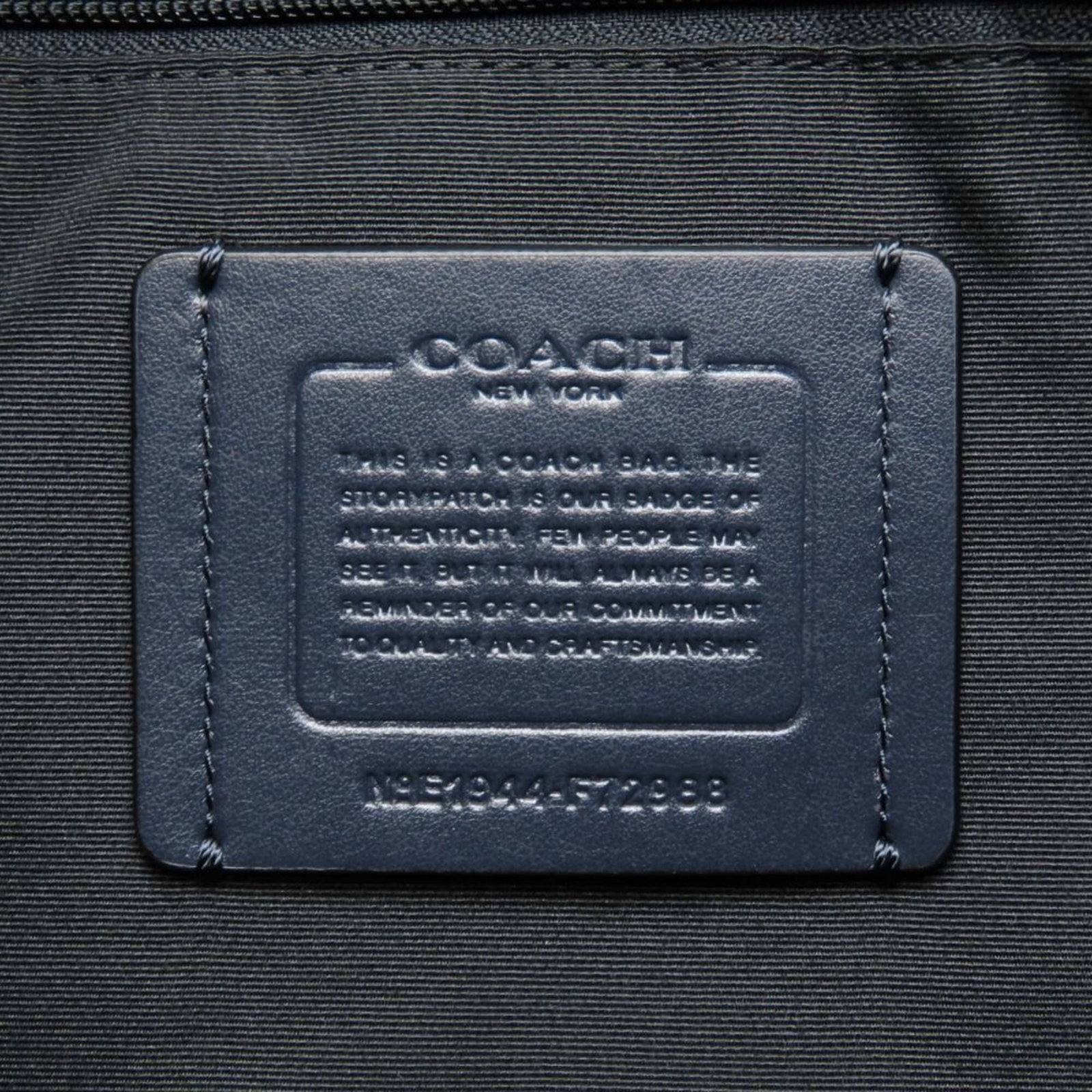 Briefcase Leather Coach - 7