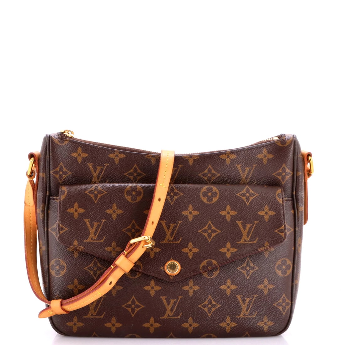 Shoulder Bag Monogram Canvas Louis Vuitton Mabillon: Shoulder Bag Monogram Canvas Louis Vuitton Mabillon The Louis Vuitton Mabillon Shoulder Bag Monogram Canvas is a classic cross body bag with a timeless design. Measuring 9" x 10" x 2", it features a