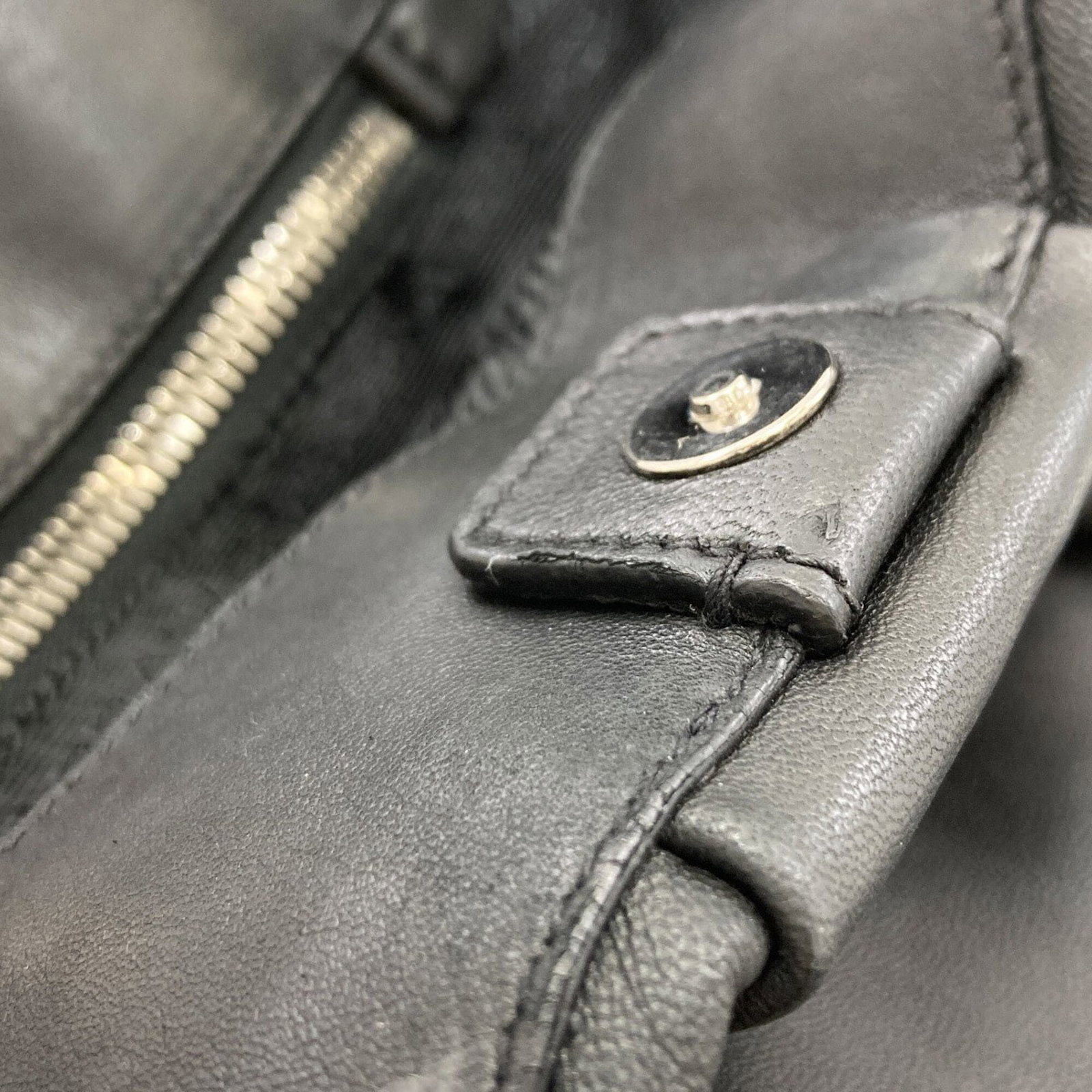 Handbag Leather Prada - 10