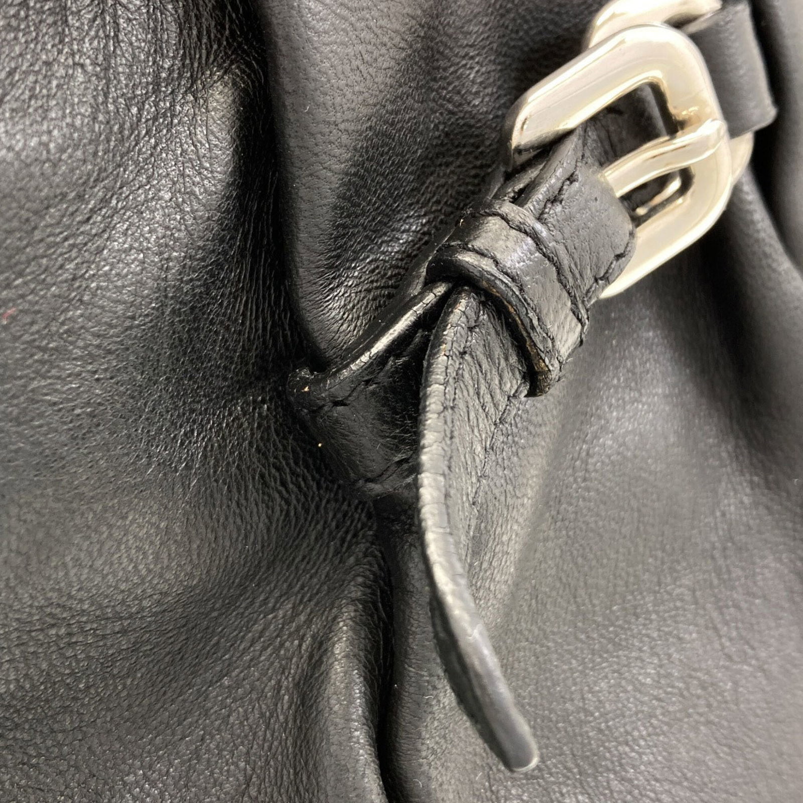 Handbag Leather Prada - 14