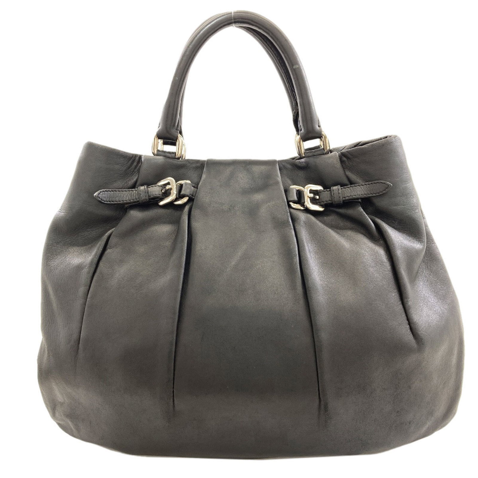 Handbag Leather Prada - 2