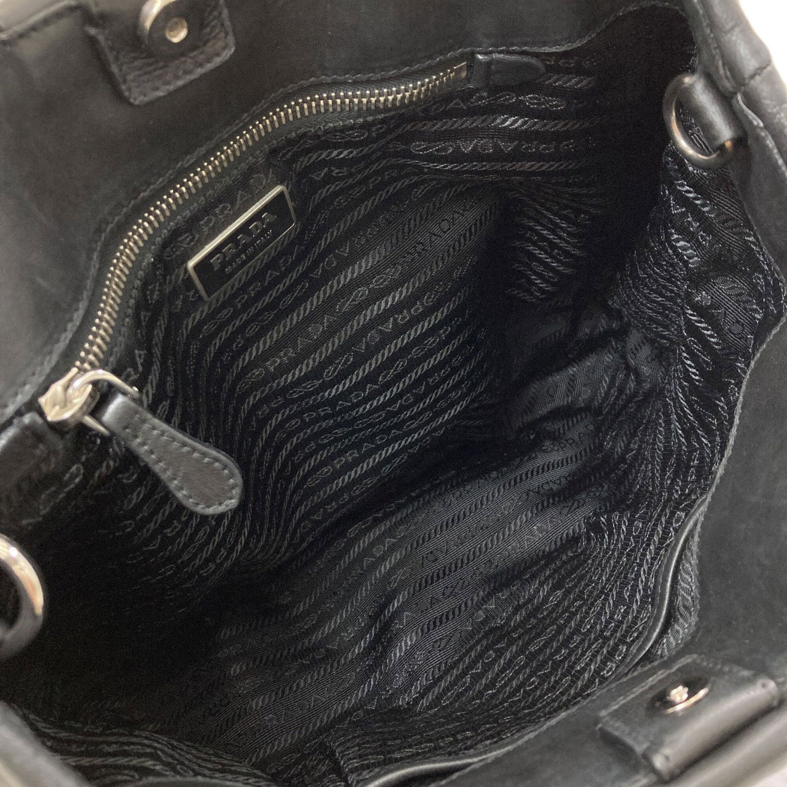 Handbag Leather Prada - 5