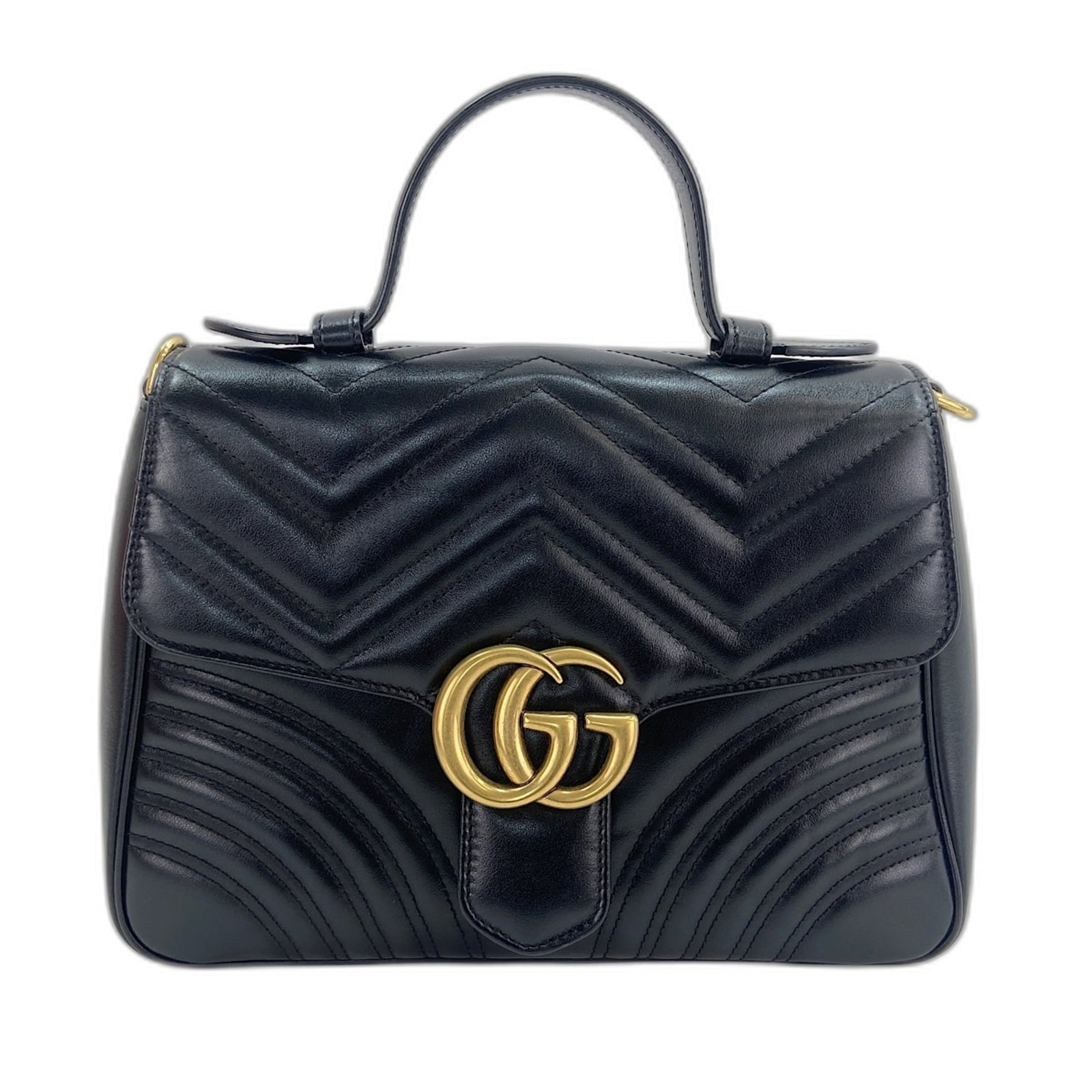 Gucci Handbag Shoulder Bag: Gucci Handbag Shoulder Bag Black Gucci Handbag Shoulder Bag with sleek design and classic proportions, measuring 19cm x 26cm x 11cm. This stylish shoulder bag features a timeless black color that