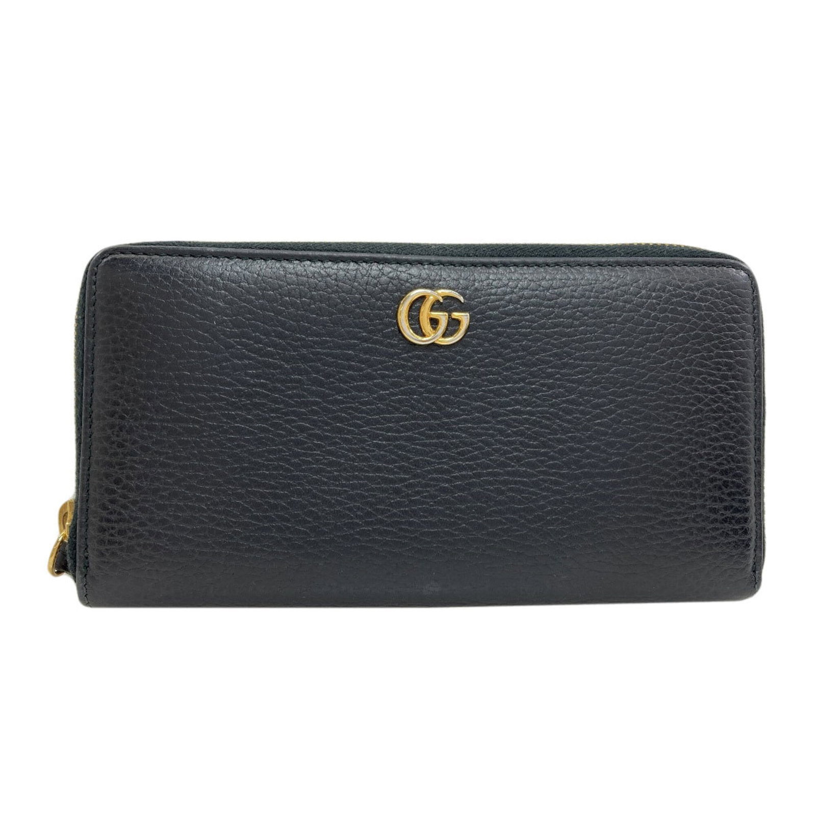 Gucci Long Wallet (Bi-Fold) Leather: Gucci Long Wallet (Bi-Fold) Leather Black Gucci Long Wallet (Bi-Fold) Calfskin Leather, 10cm x 19cm x 2cm. This bi-fold wallet features Gucci's signature leather craftsmanship and classic design.