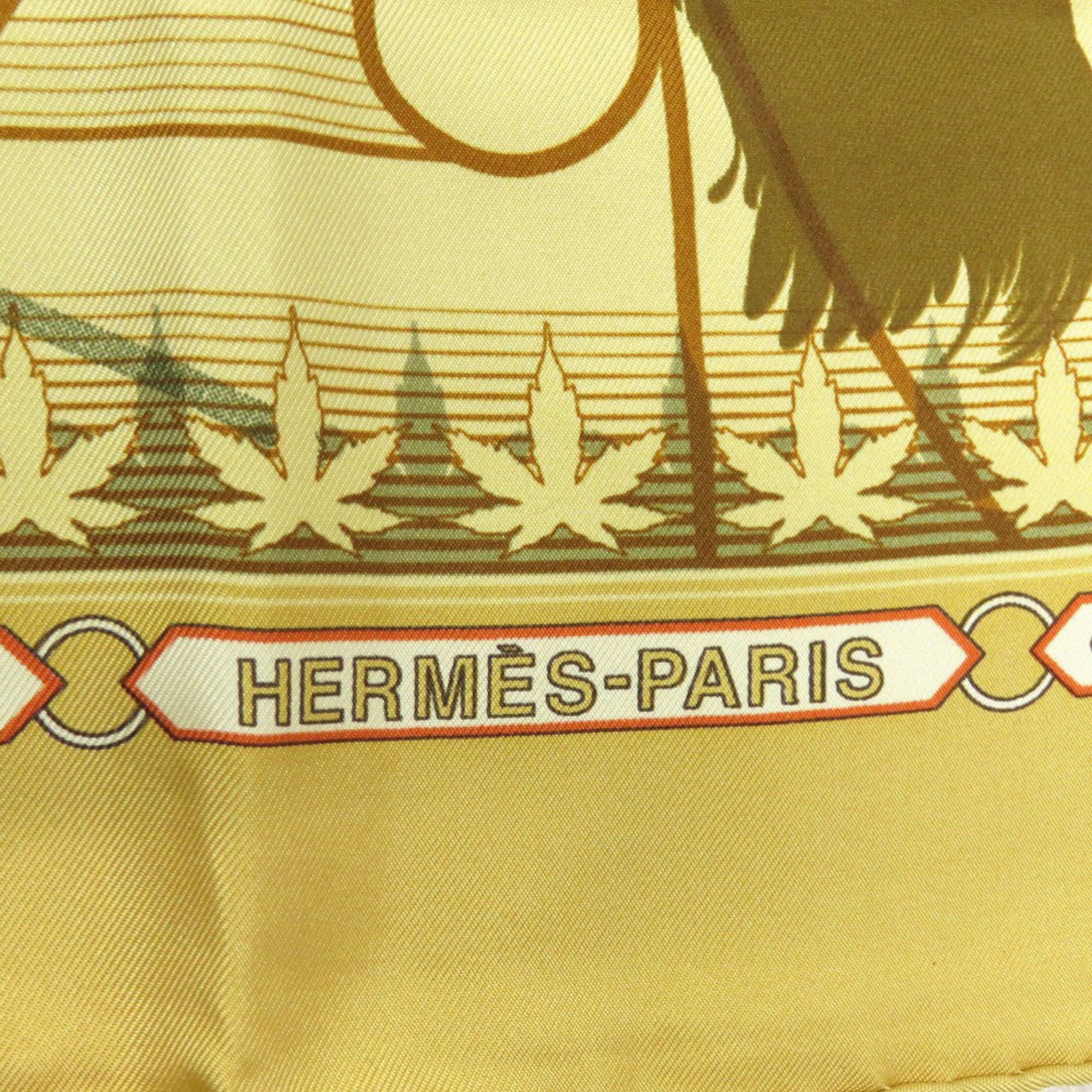 Silk Hermes Scarf - 4