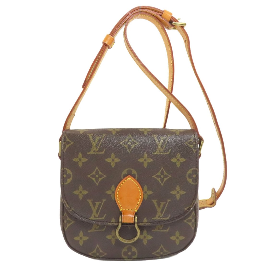 Monogram Canvas Mini Bag Louis Vuitton M51244 Saint Cloud Shoulder: Monogram Canvas Mini Bag Louis Vuitton M51244 Saint Cloud Shoulder Brown Monogram Canvas Mini Bag with Shoulder Strap, Made from High-Quality Monogram Canvas, Features a Classic Shoulder Design. Item