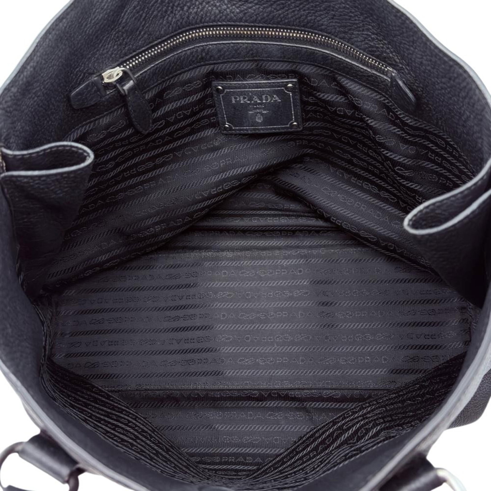 Leather Prada Tote Bag - 14