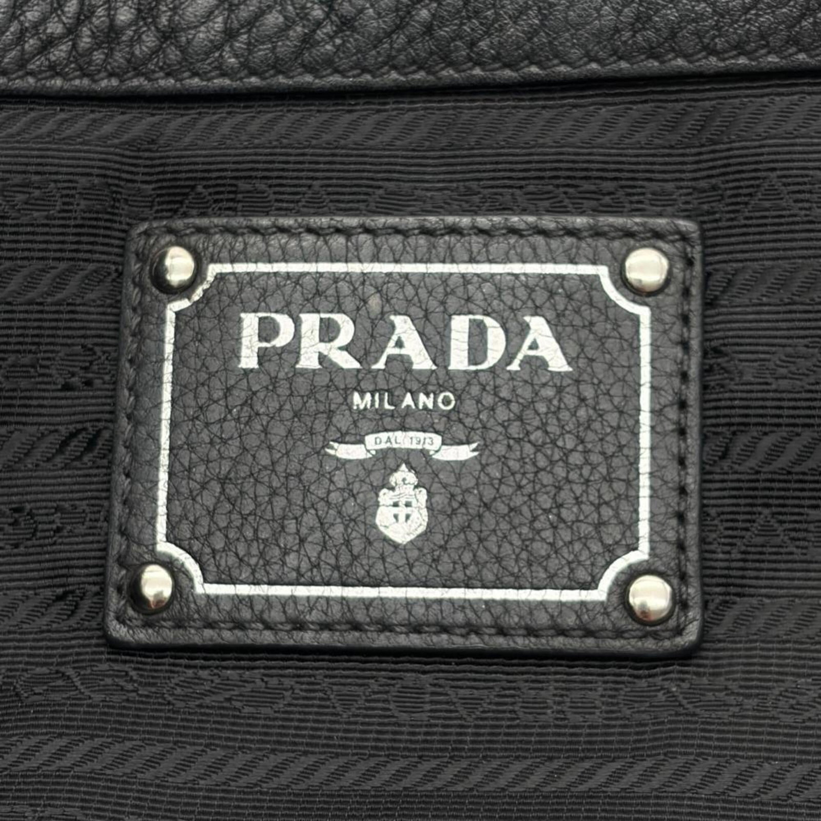 Leather Prada Tote Bag - 15