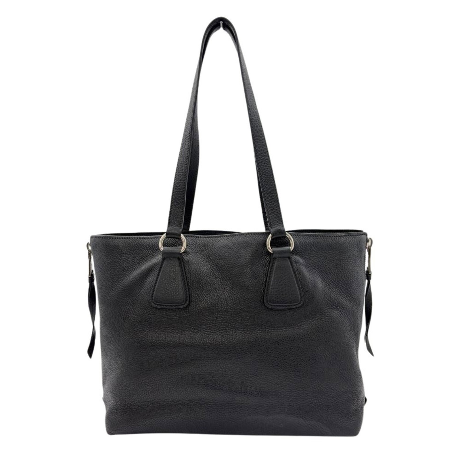 Leather Prada Tote Bag - 3