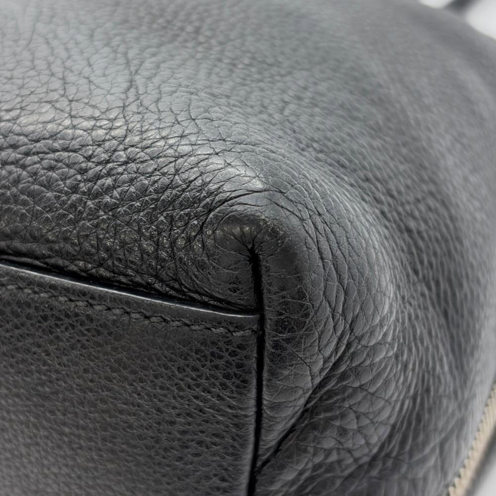 Leather Prada Tote Bag - 9