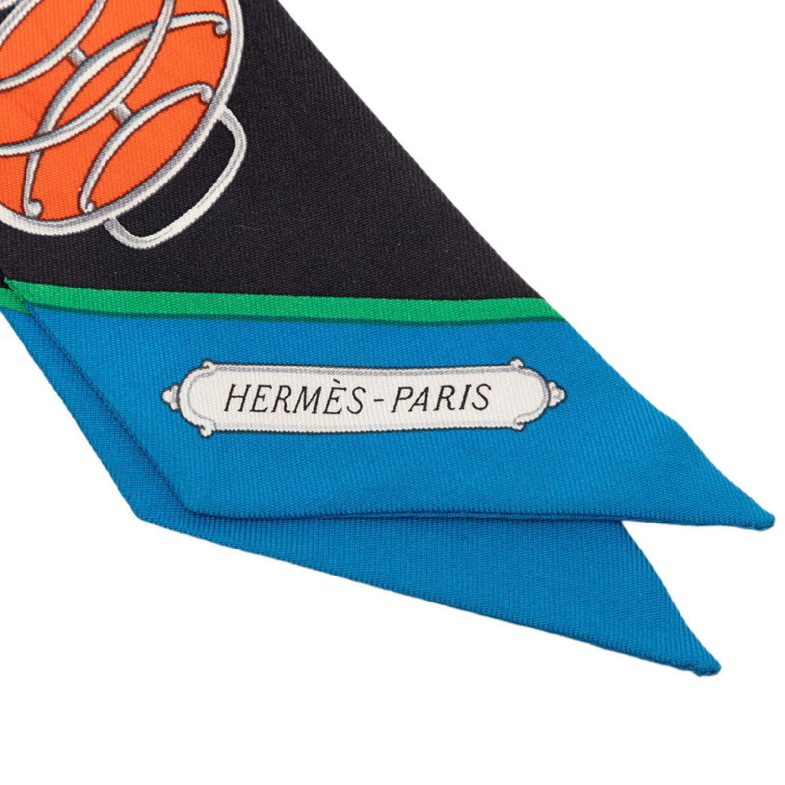 Silk Hermes Scarf - 4