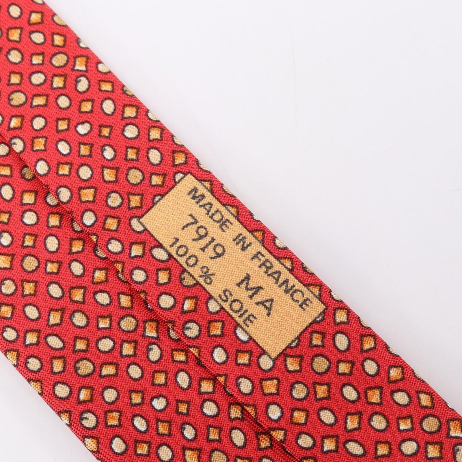 Silk Cravat Hermes - 5