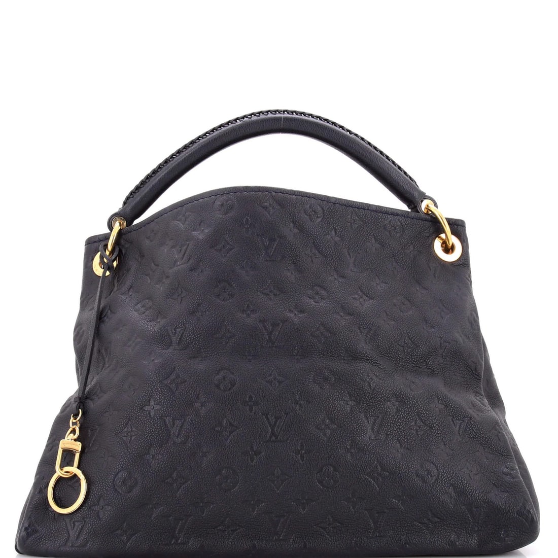 Louis Vuitton Artsy Handbag Monogram Empreinte Leather: Louis Vuitton Artsy Handbag Monogram Empreinte Leather Blue Louis Vuitton Artsy Handbag Monogram Empreinte Leather features a classic design with a signature blue exterior and gold hardware. This