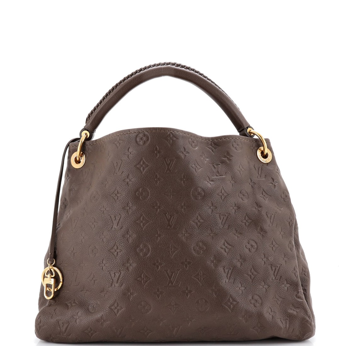 Louis Vuitton Artsy Handbag Monogram Empreinte Leather: Louis Vuitton Artsy Handbag Monogram Empreinte Leather Brown Louis Vuitton Artsy Handbag Monogram Empreinte Leather features a classic hobos style with a signature Monogram Empreinte leather