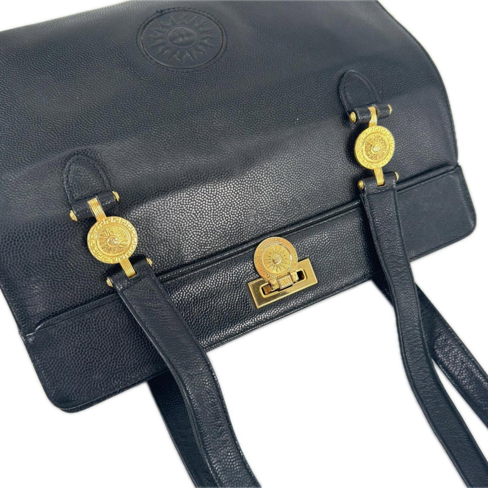 Versace Tote Bag Leather - 6