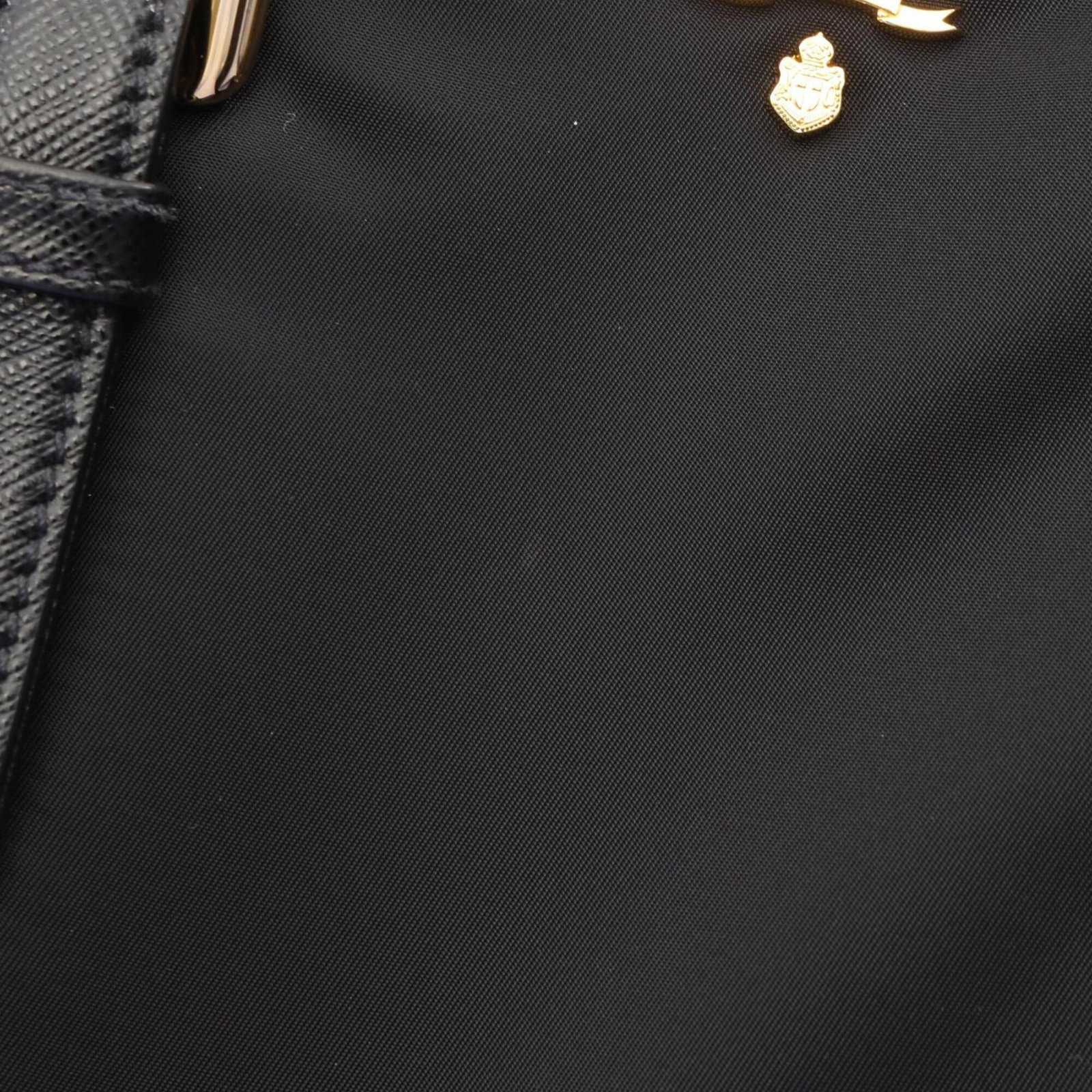 Handbag Nylon Leather Prada - 9