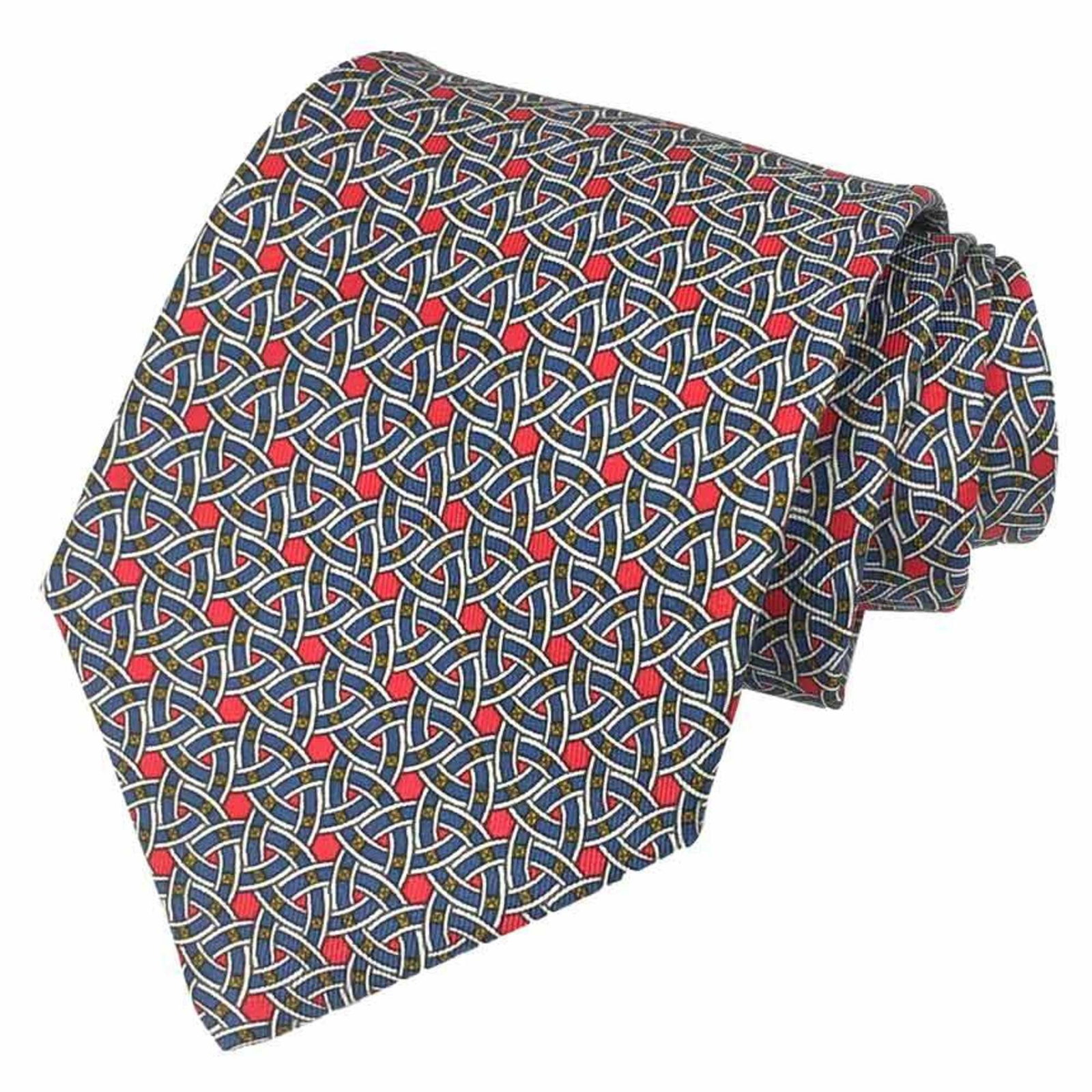 Silk Cravat Hermes: Silk Cravat Hermes Silk cravats from the renowned French fashion house Hermes are a staple of elegance and sophistication. This blue silk cravat, with its 9cm width, is a stylish accessory for men,