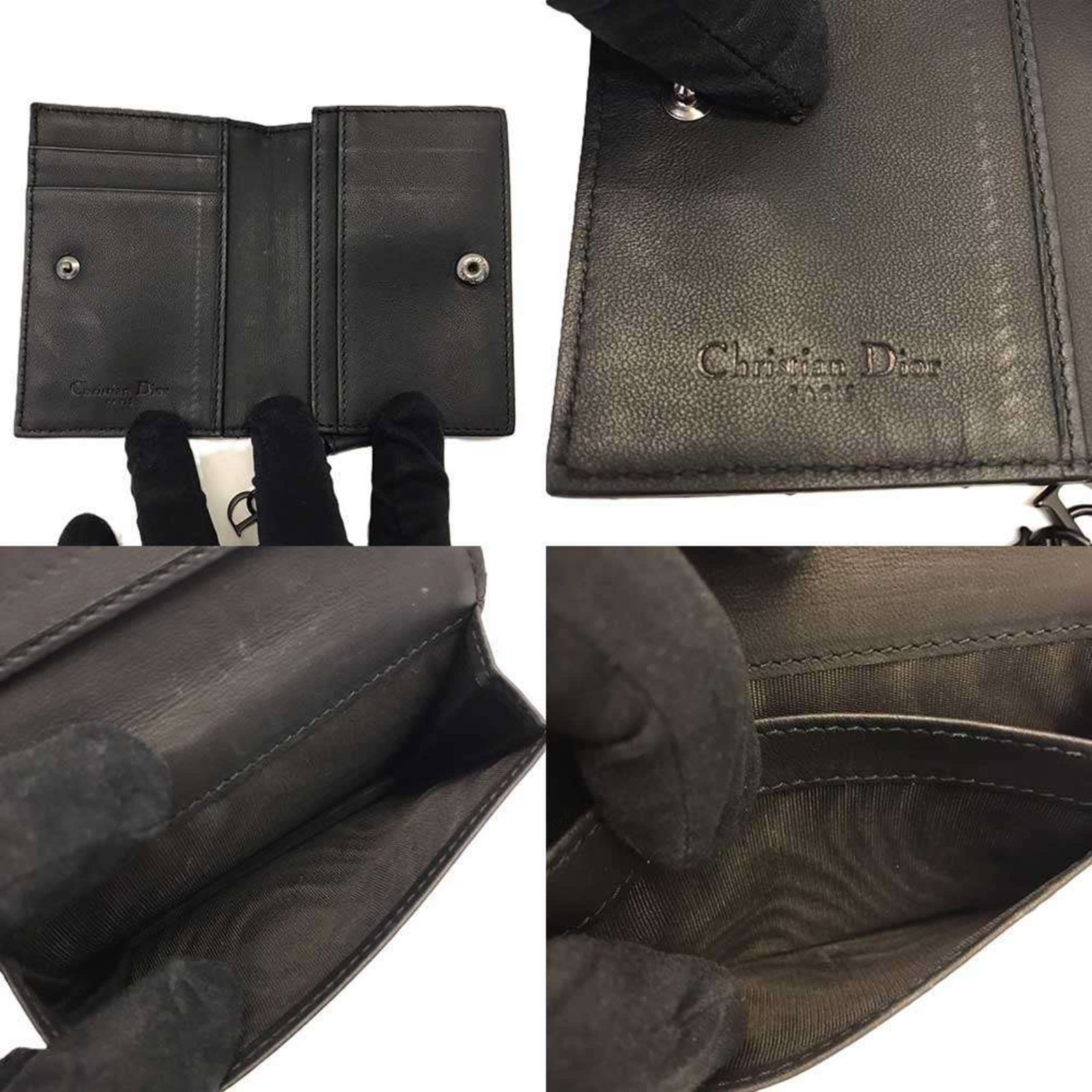 Card Case Leather By Dior - 5