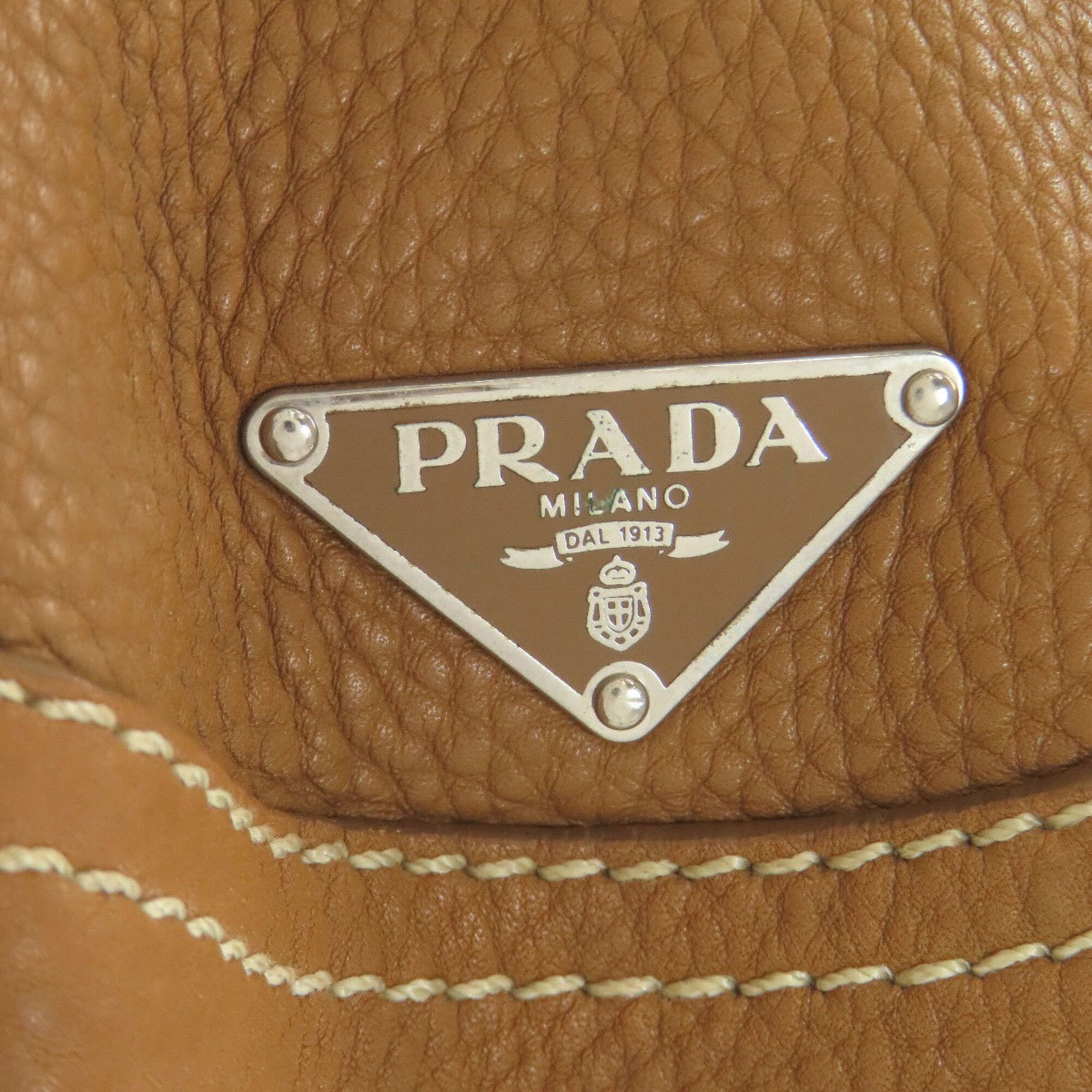 Shoulder Bag Leather Prada - 8