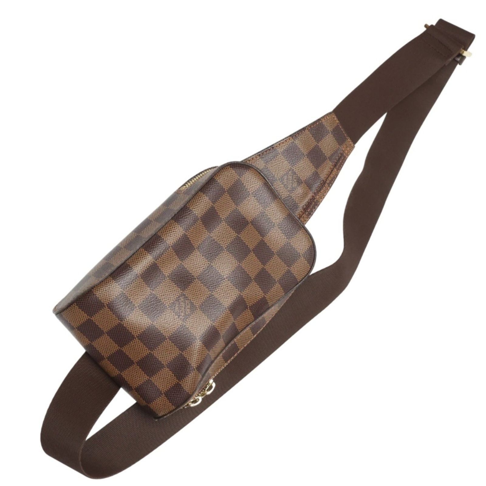 Canvas Sling Bag Damier Louis Vuitton: Canvas Sling Bag Damier Louis Vuitton Damier Louis Vuitton Canvas Sling Bag - A stylish and versatile accessory. This iconic sling bag features the classic Damier pattern, made from high-quality Ebene