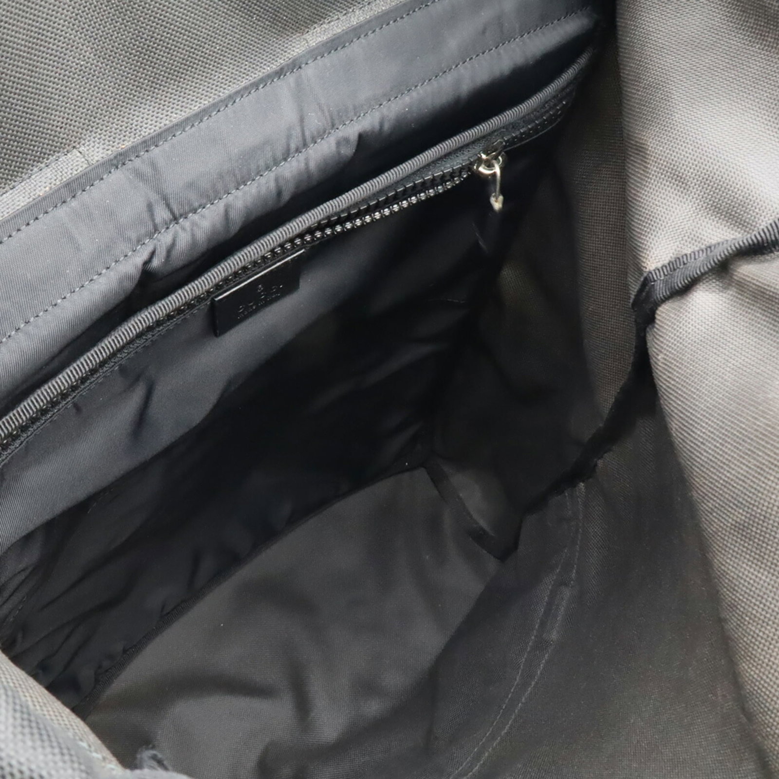 Canvas Leather Backpack - 7
