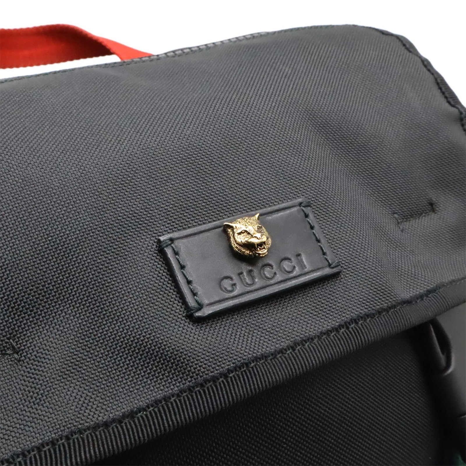 Canvas Leather Backpack - 9