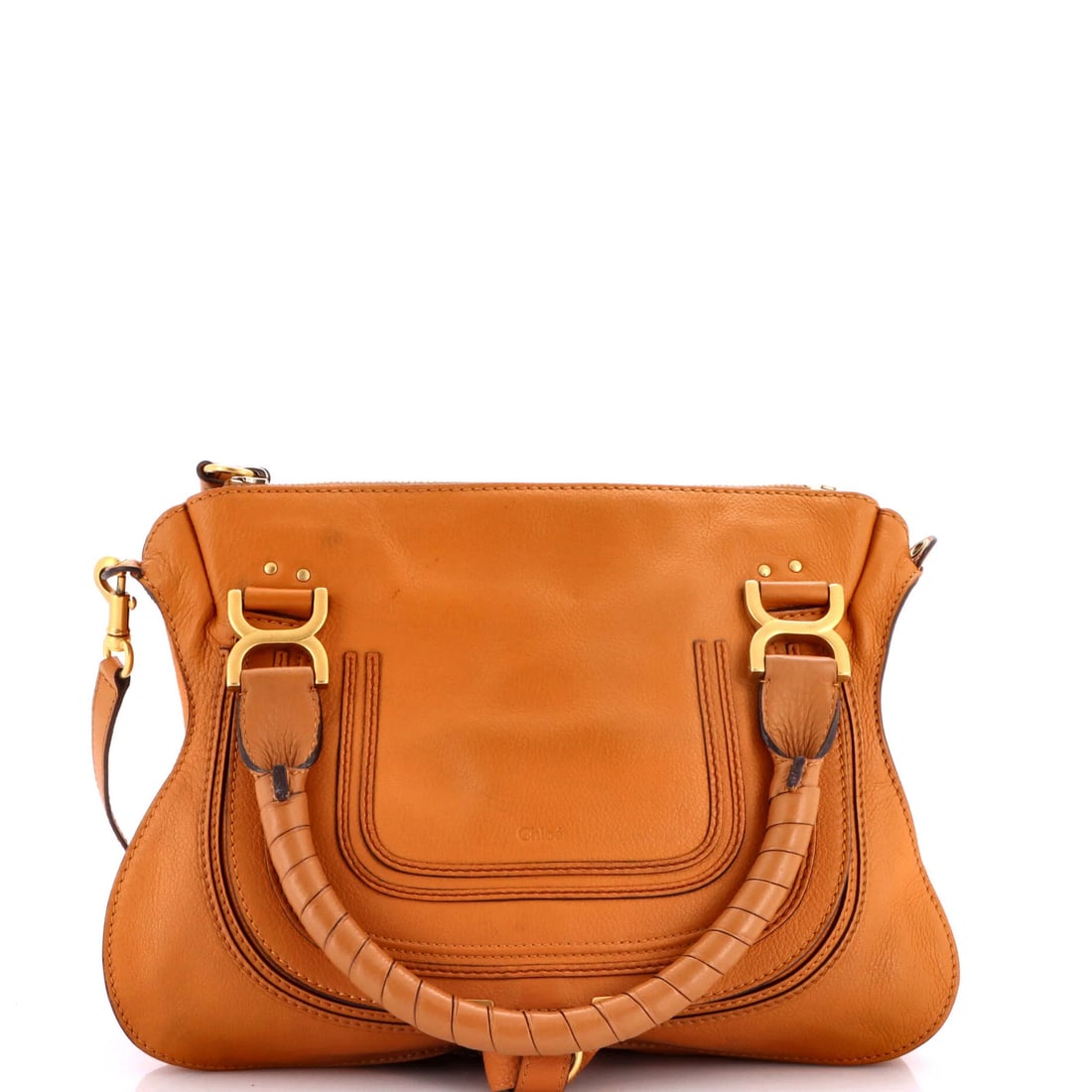 Chloe Satchel Marcie Leather Medium: Chloe Satchel Marcie Leather Medium Chloe Satchel Marcie Leather Medium is a stylish medium-sized satchel with a bold exterior color. The bag features a classic design with a gold hardware and a spaci