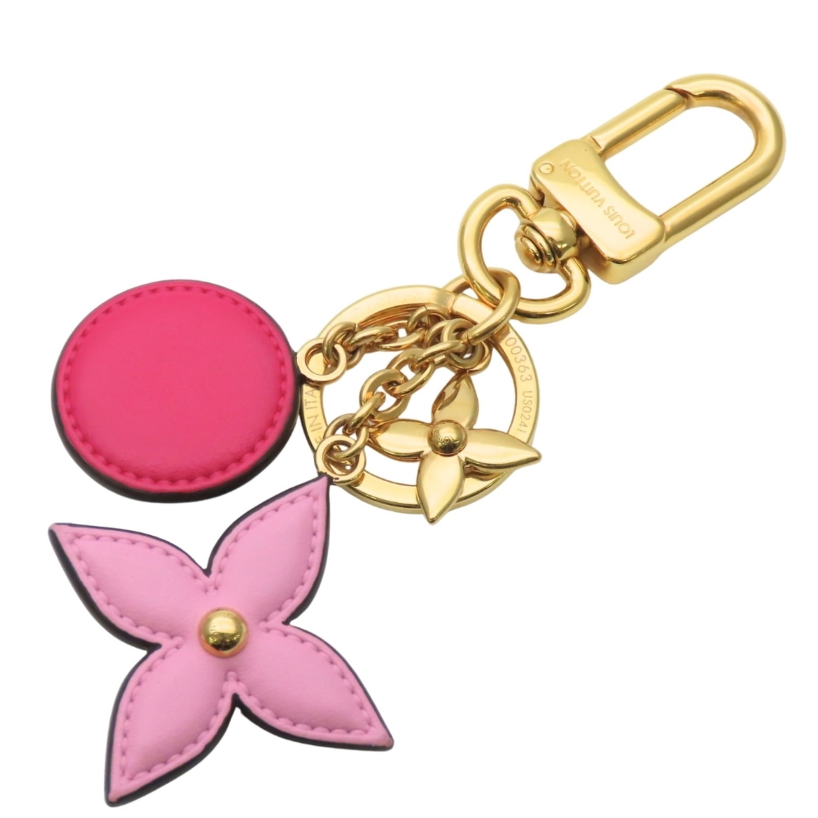 Monogram Metal Keyring Louis - 3