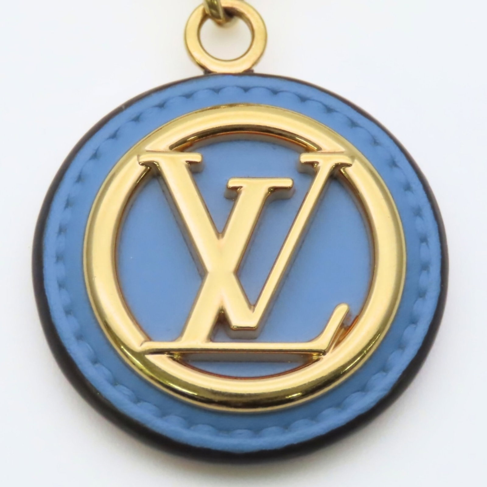 Monogram Metal Keyring Louis - 4