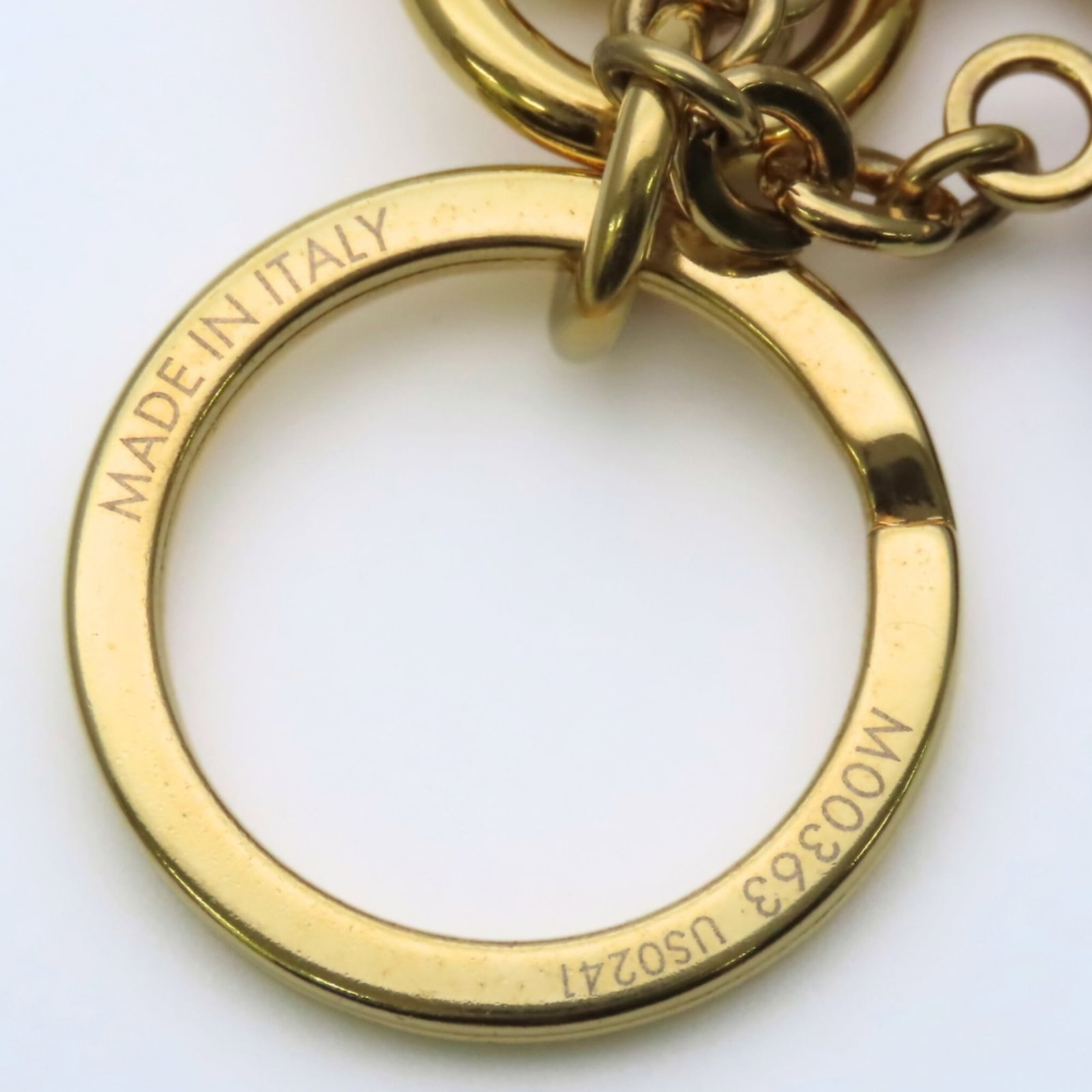 Monogram Metal Keyring Louis - 9