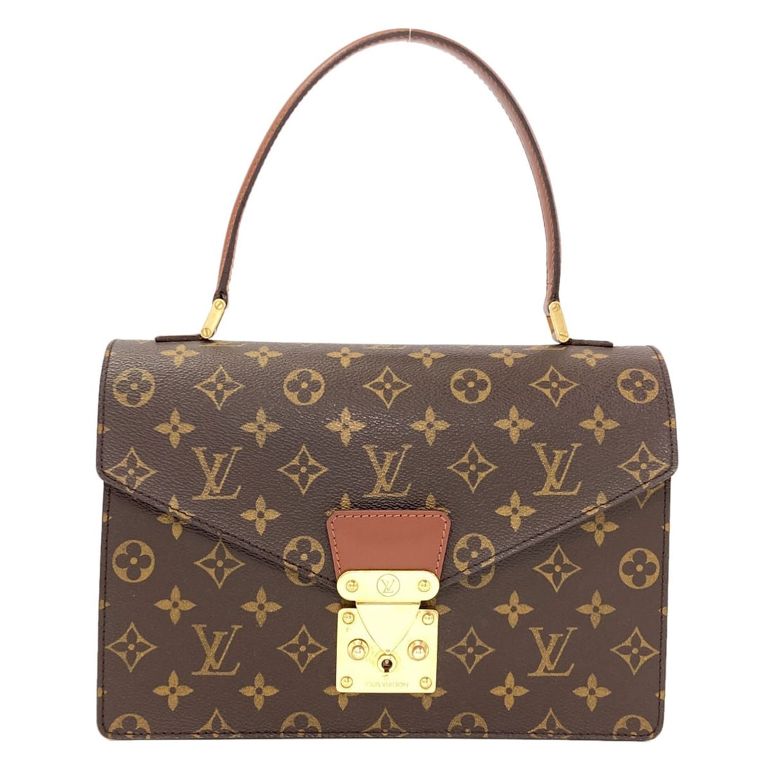 M51190 Handbag Monogram Canvas Louis Vuitton: M51190 Handbag Monogram Canvas Louis Vuitton Item Specifics: Brand: LOUIS VUITTON Style: Handbag Color: Brown Type: Handbag Exterior Color: Brown Exterior Material: Monogram canvas Product