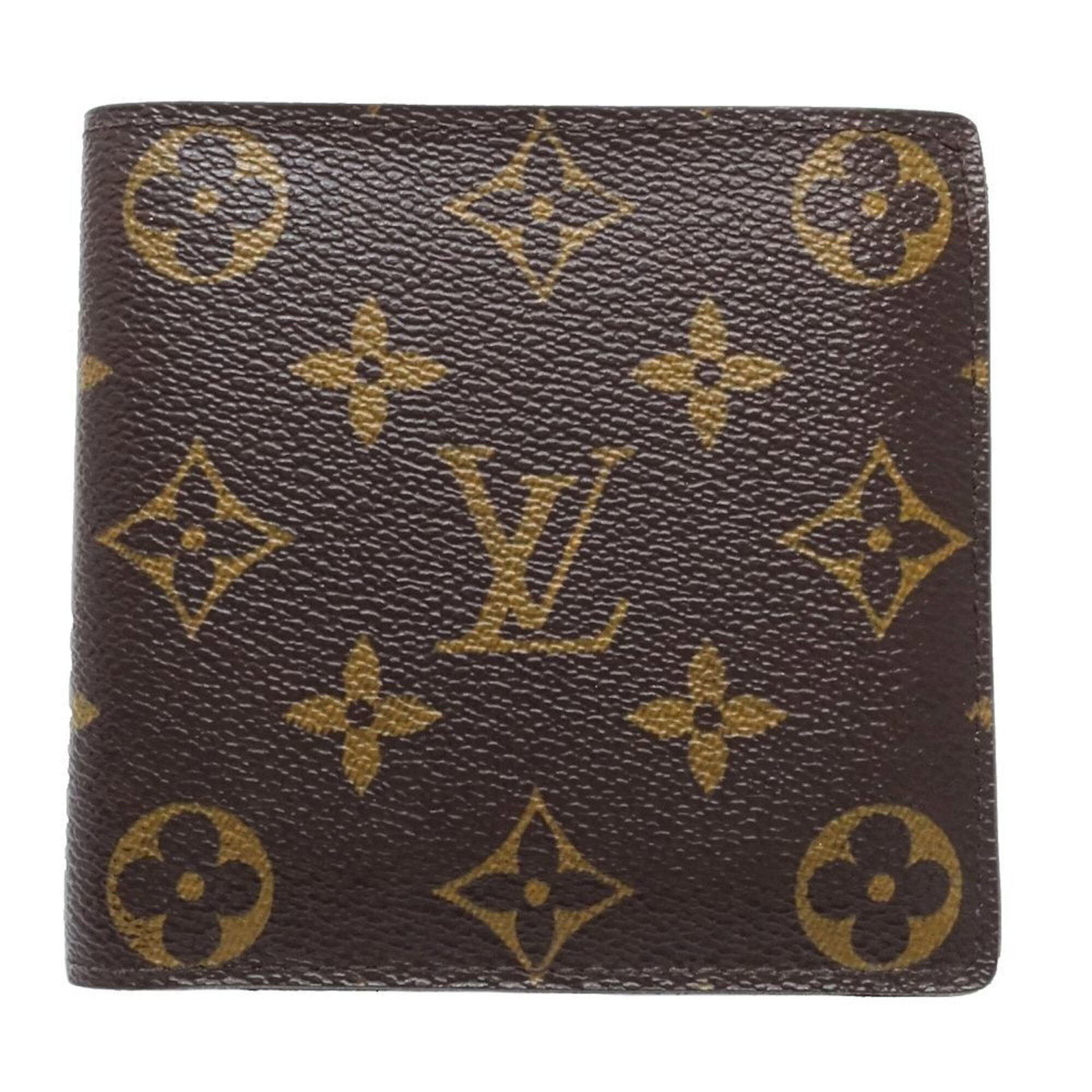 Louis Vuitton Wallet (Bi-Fold) Monogram: Louis Vuitton Wallet (Bi-Fold) Monogram The Louis Vuitton Monogram bi-fold wallet boasts a classic design, featuring the iconic monogram pattern in rich brown. With its sleek 10.5cm x 11cm